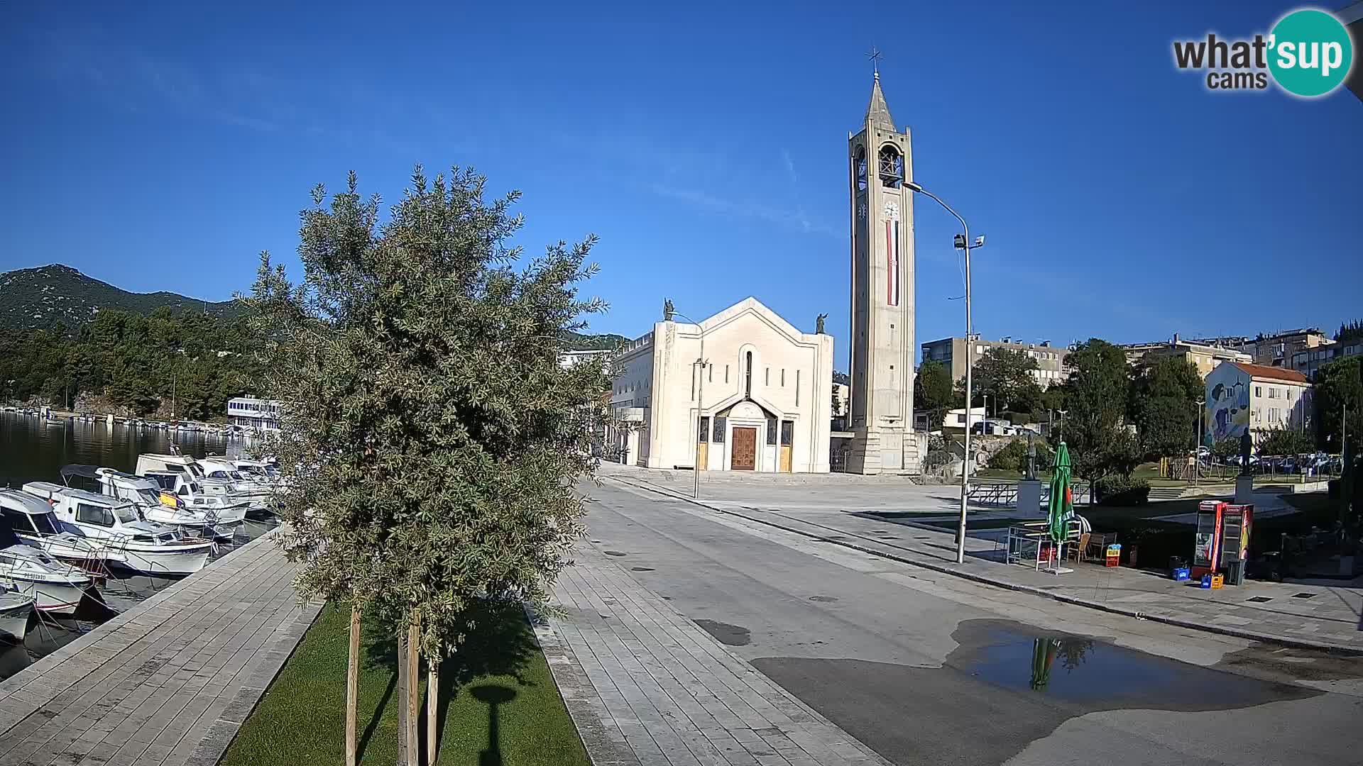 Spletna kamera Ploče | Osupljiv pogled na Rivo in katedralo