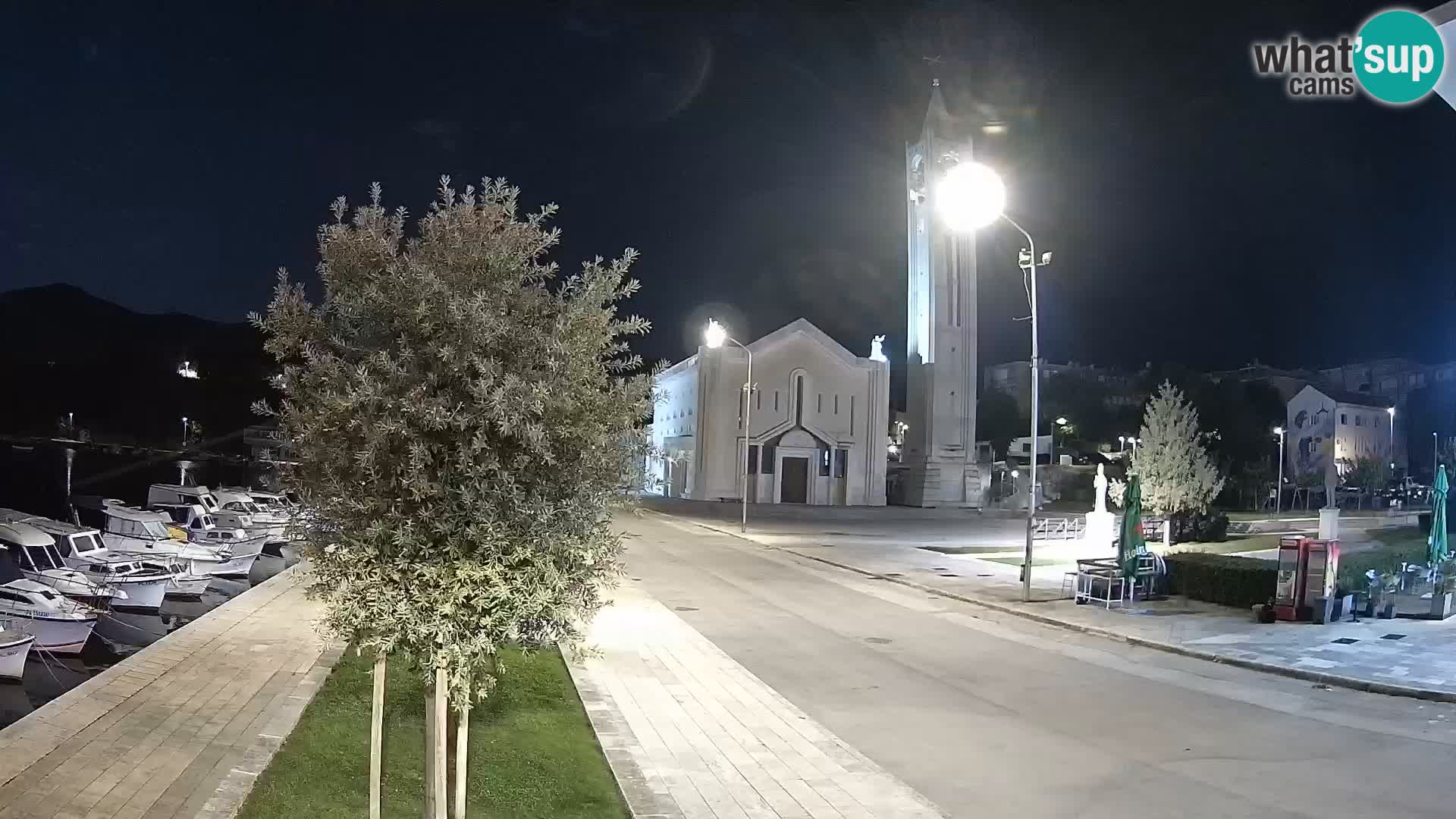 Spletna kamera Ploče | Osupljiv pogled na Rivo in katedralo