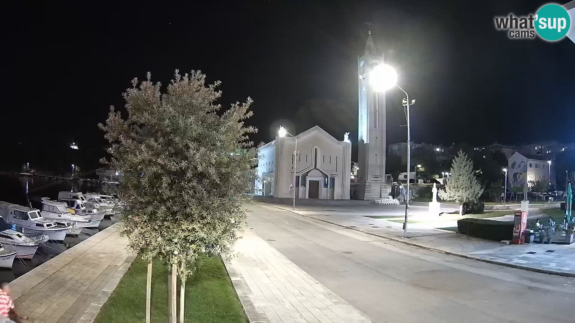 Spletna kamera Ploče | Osupljiv pogled na Rivo in katedralo