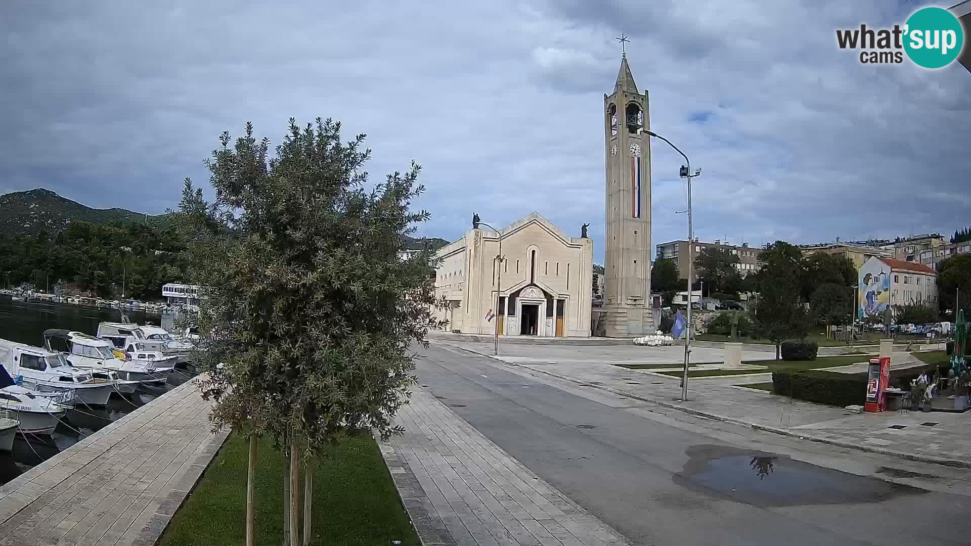 Livecam Ploce | Vues captivantes sur Riva et la cathédrale