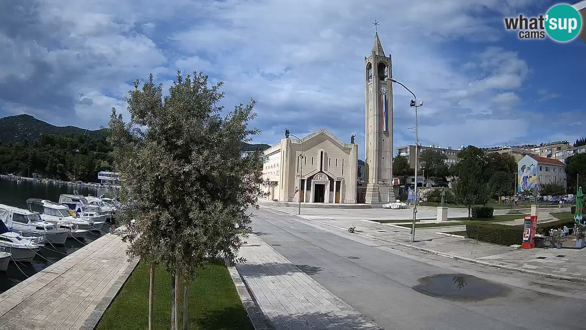 Livecam Ploce | Vues captivantes sur Riva et la cathédrale