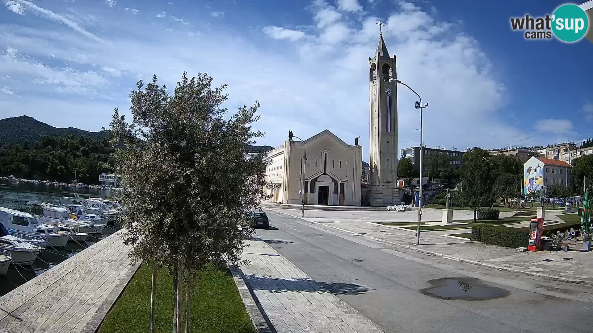 Spletna kamera Ploče | Osupljiv pogled na Rivo in katedralo