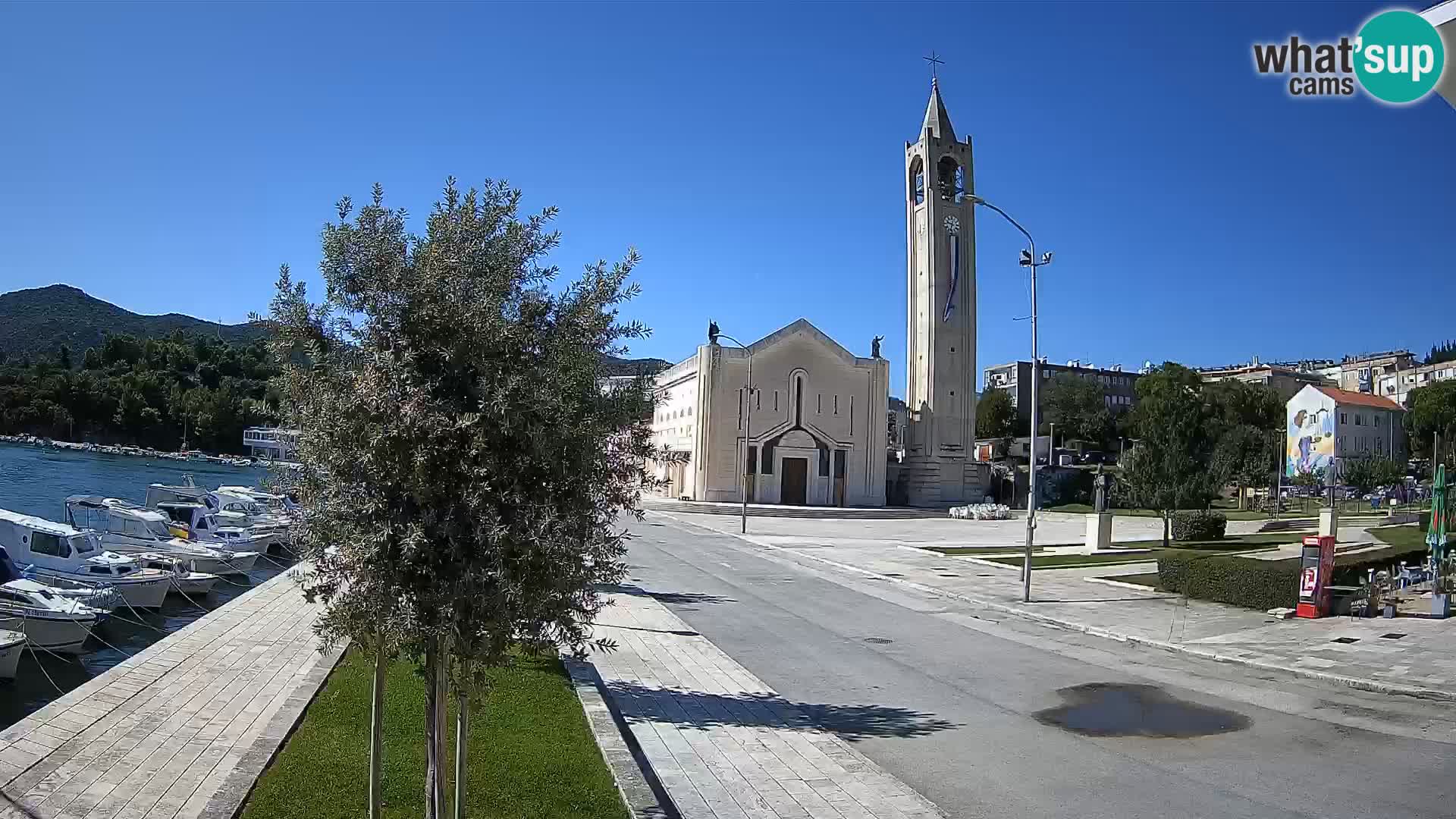 Web kamera Ploče | Očaravajući pogled na Rivu i Katedralu
