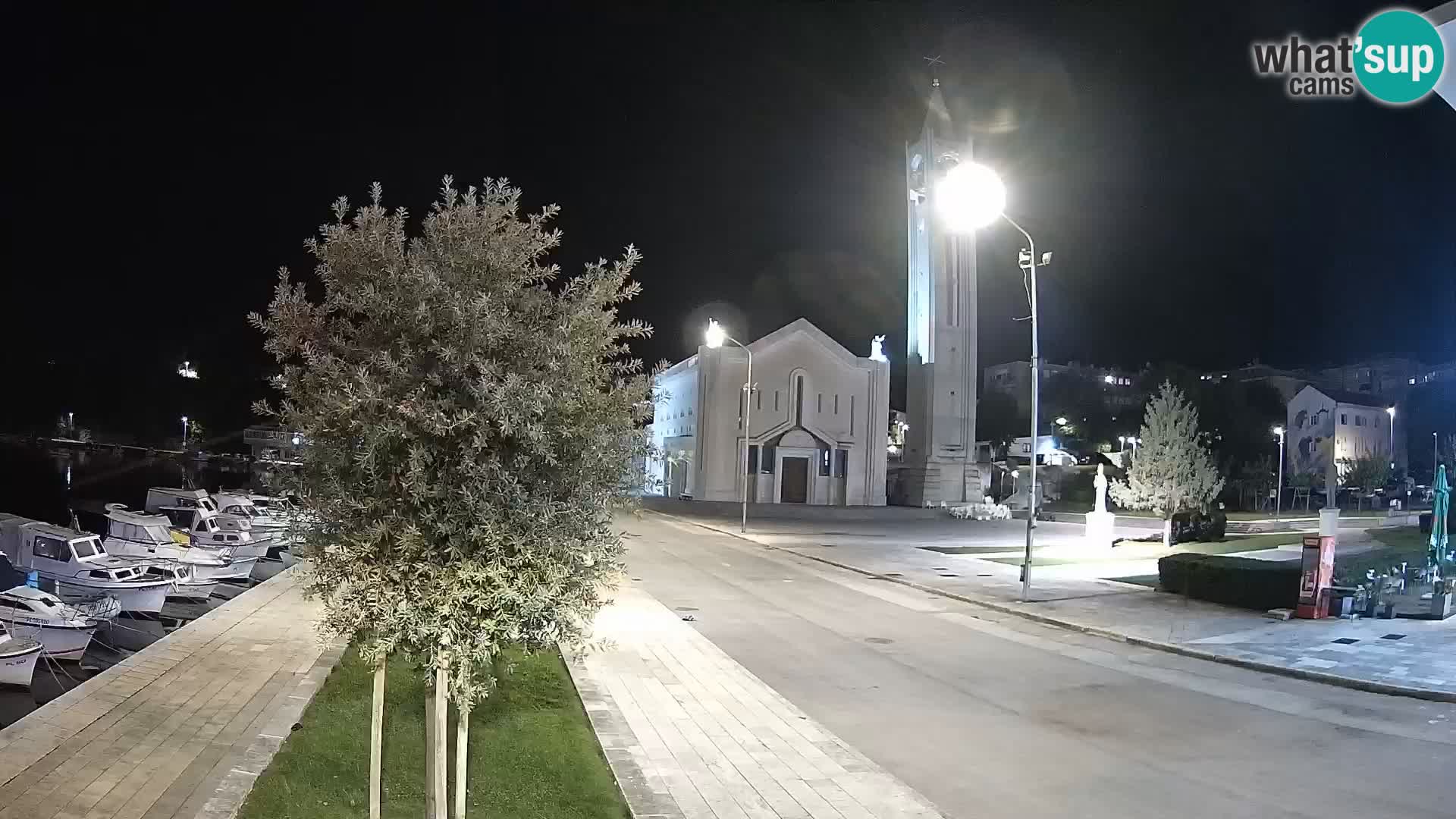 Livecam Ploce | Vues captivantes sur Riva et la cathédrale