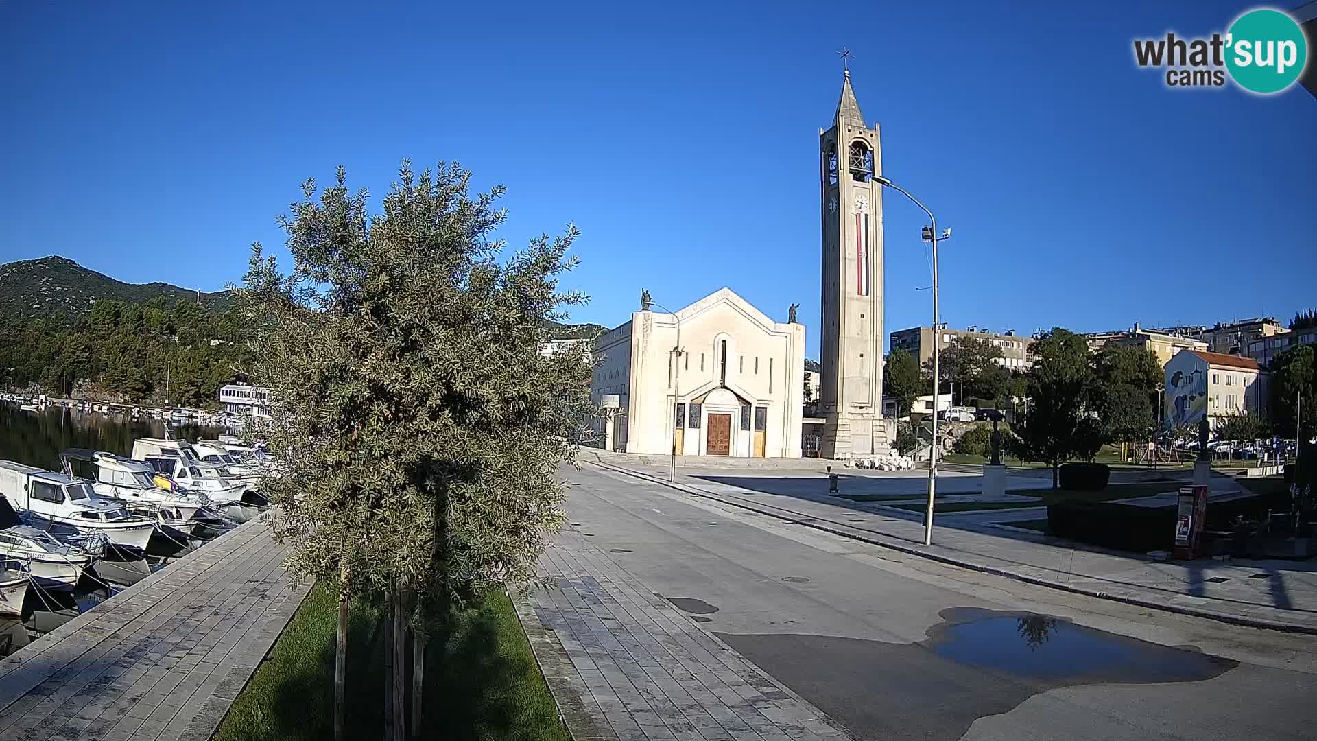 Livecam Ploce | Vues captivantes sur Riva et la cathédrale