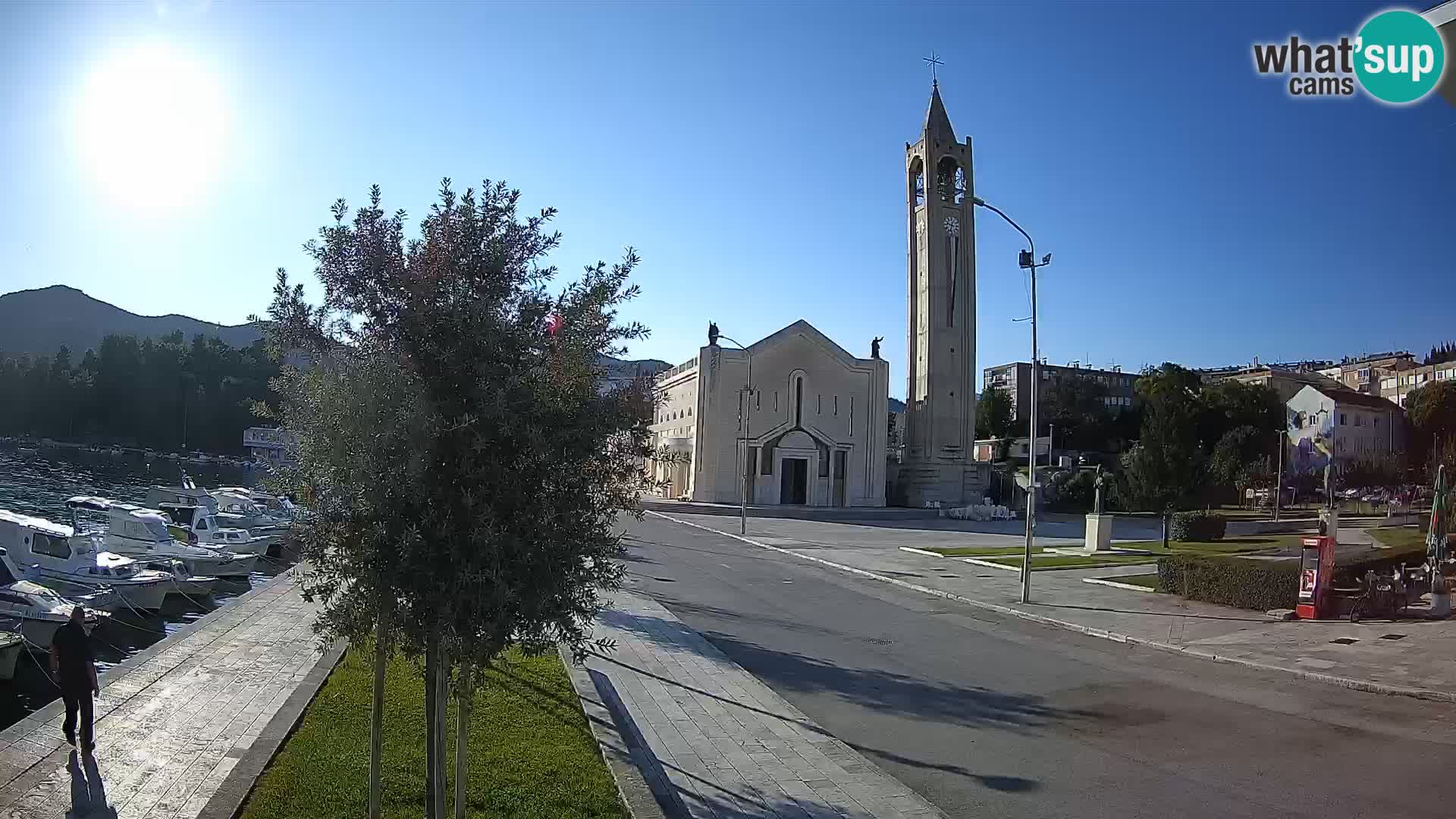 Webcam Ploče | Fesselnde Ausblicke auf Riva und die Kathedrale