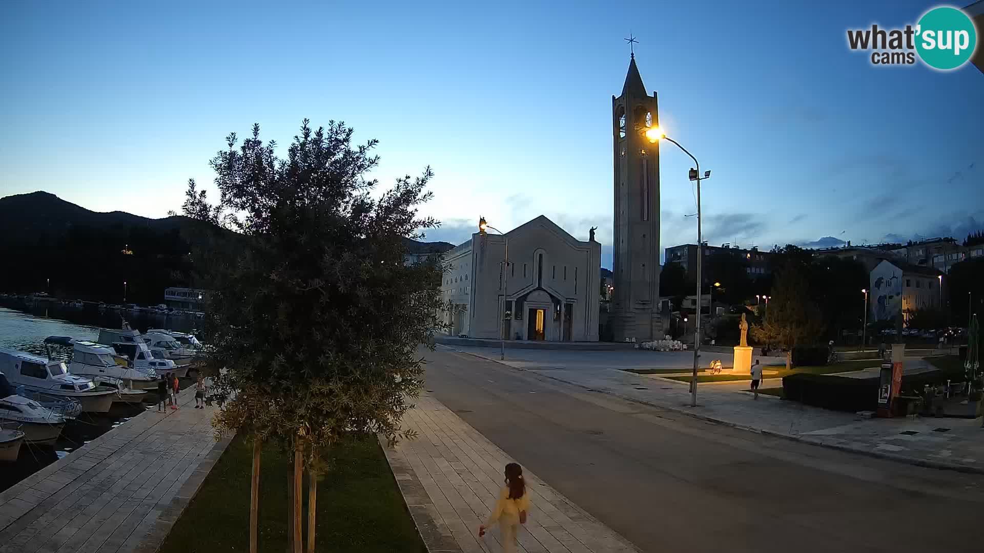 Livecam Ploce | Vues captivantes sur Riva et la cathédrale