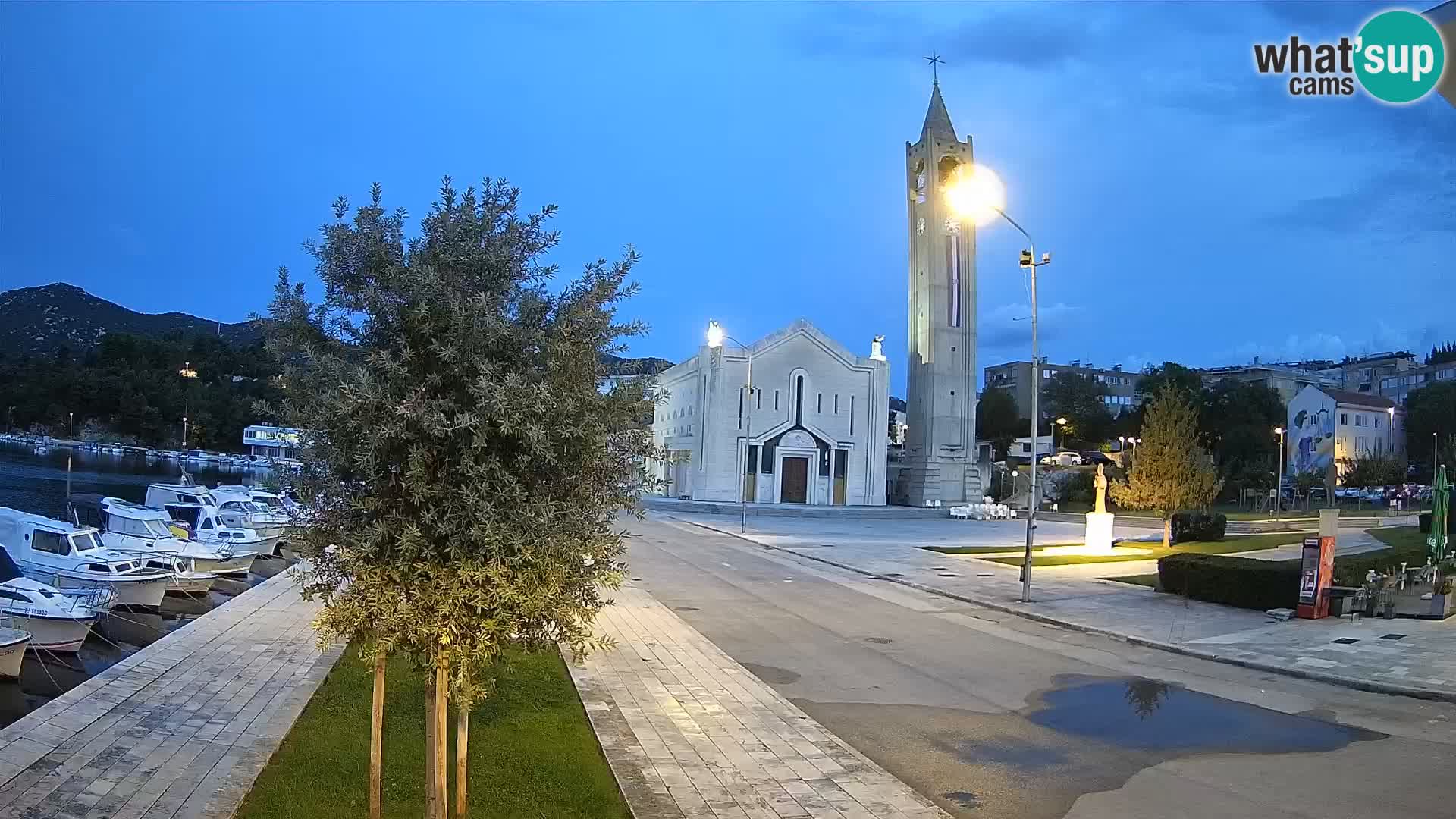 Web kamera Ploče | Očaravajući pogled na Rivu i Katedralu