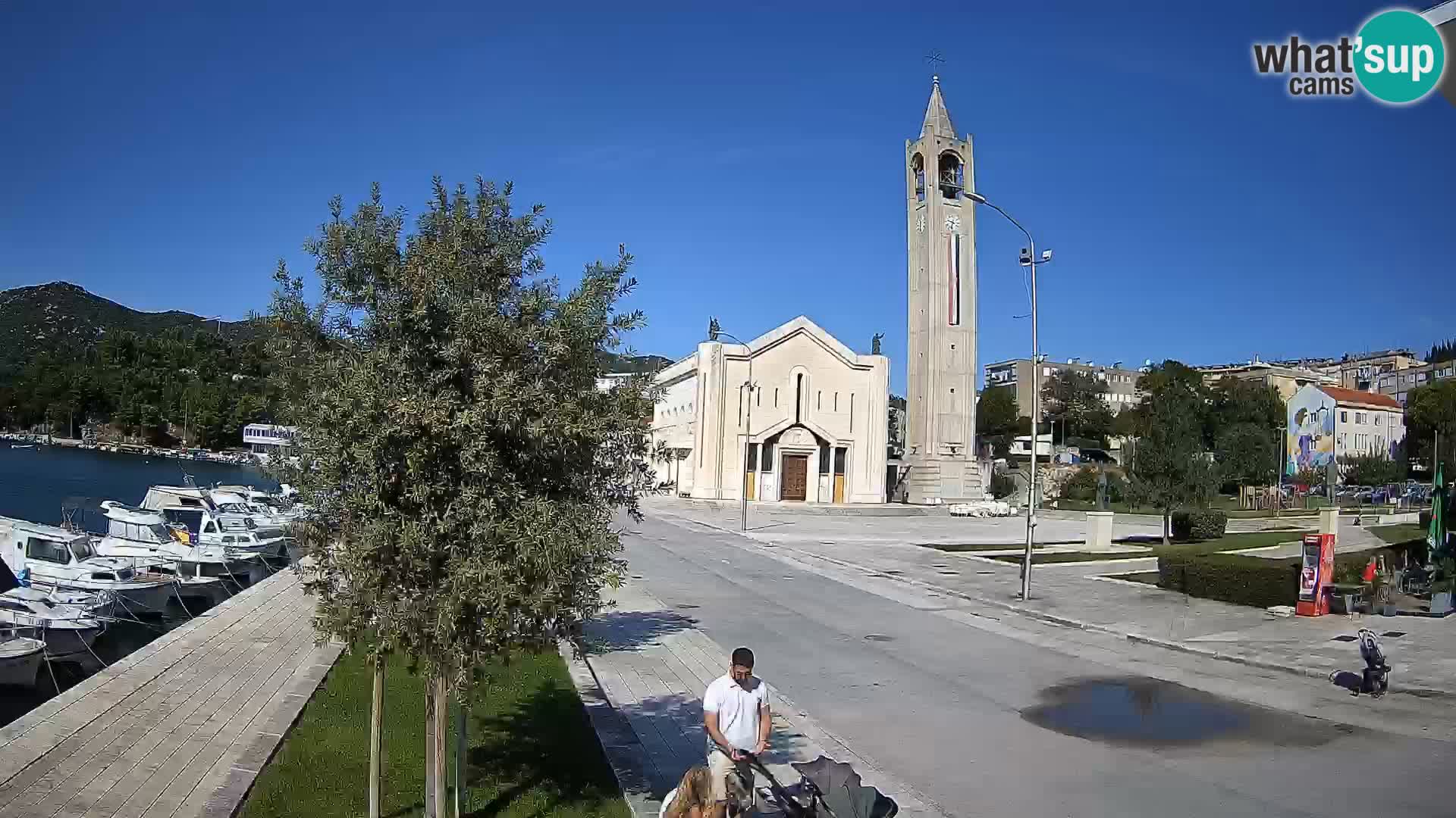 Spletna kamera Ploče | Osupljiv pogled na Rivo in katedralo