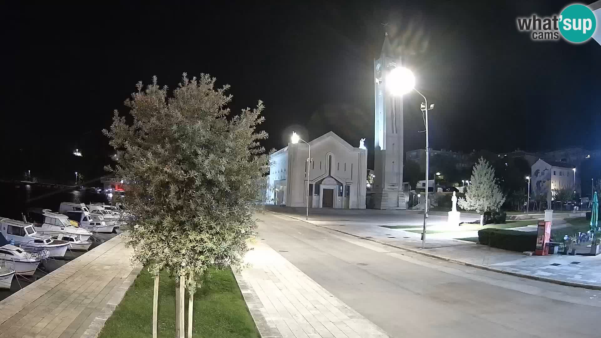Spletna kamera Ploče | Osupljiv pogled na Rivo in katedralo