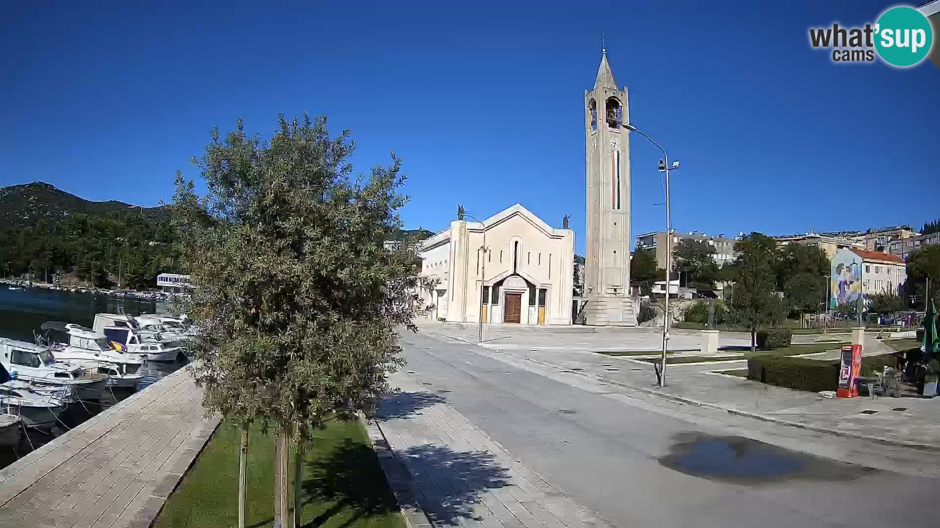 Livecam Ploce | Vues captivantes sur Riva et la cathédrale