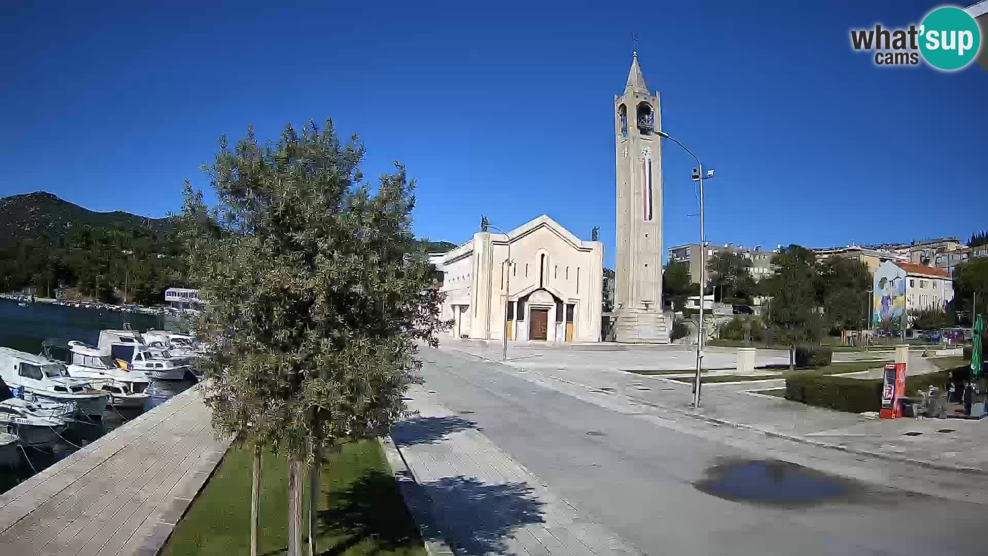 Livecam Ploce | Vues captivantes sur Riva et la cathédrale
