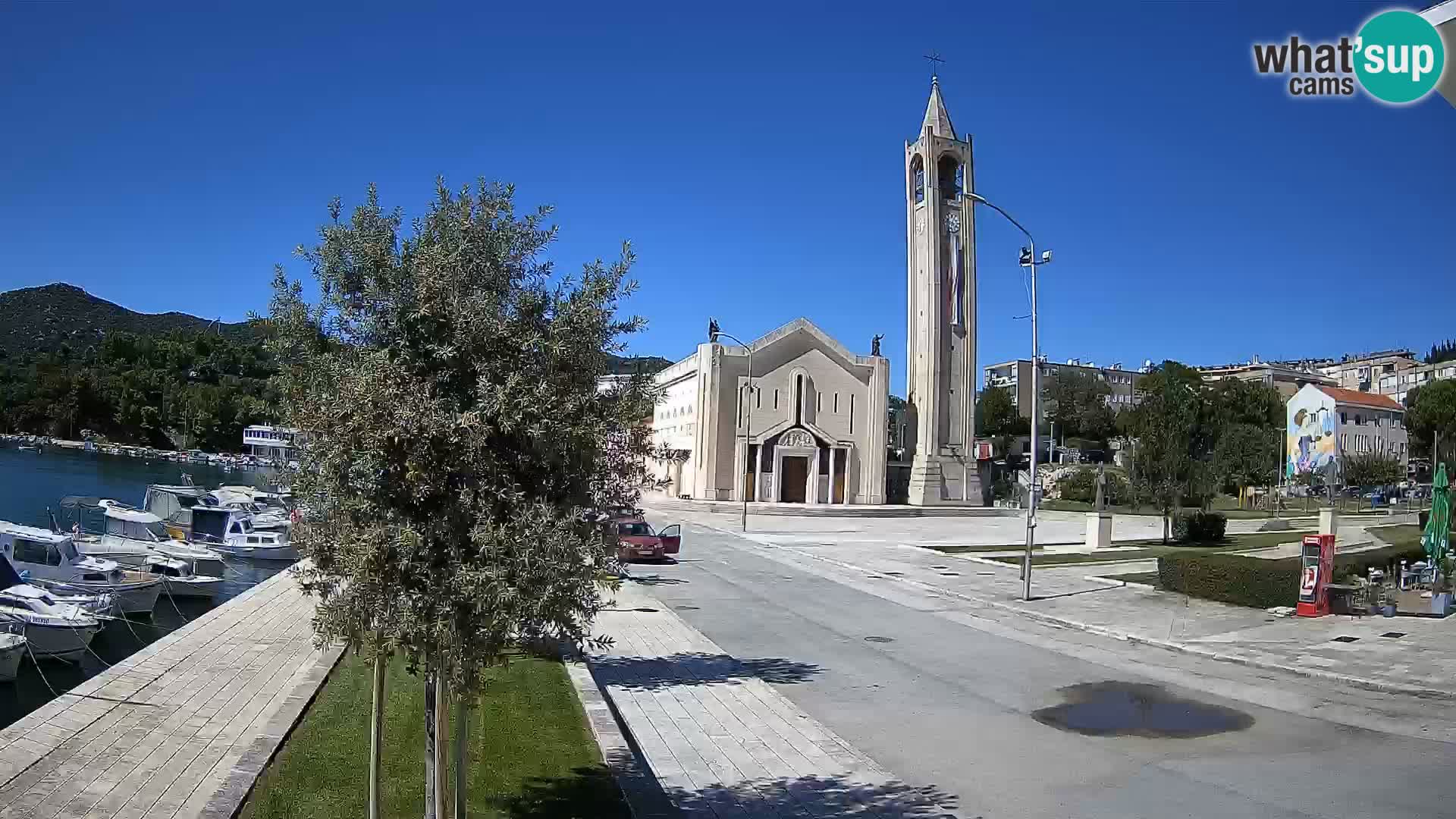 Spletna kamera Ploče | Osupljiv pogled na Rivo in katedralo