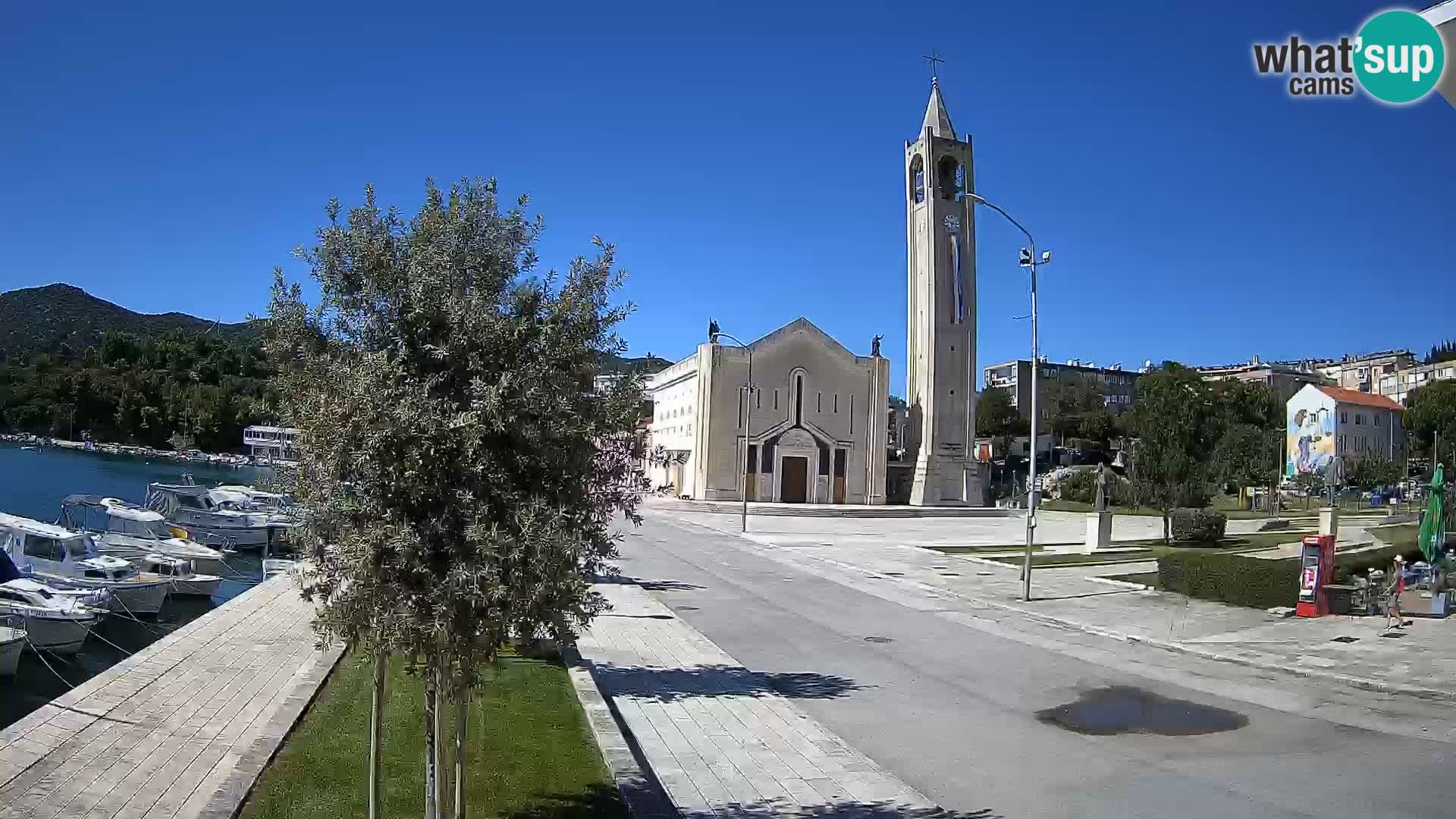 Spletna kamera Ploče | Osupljiv pogled na Rivo in katedralo