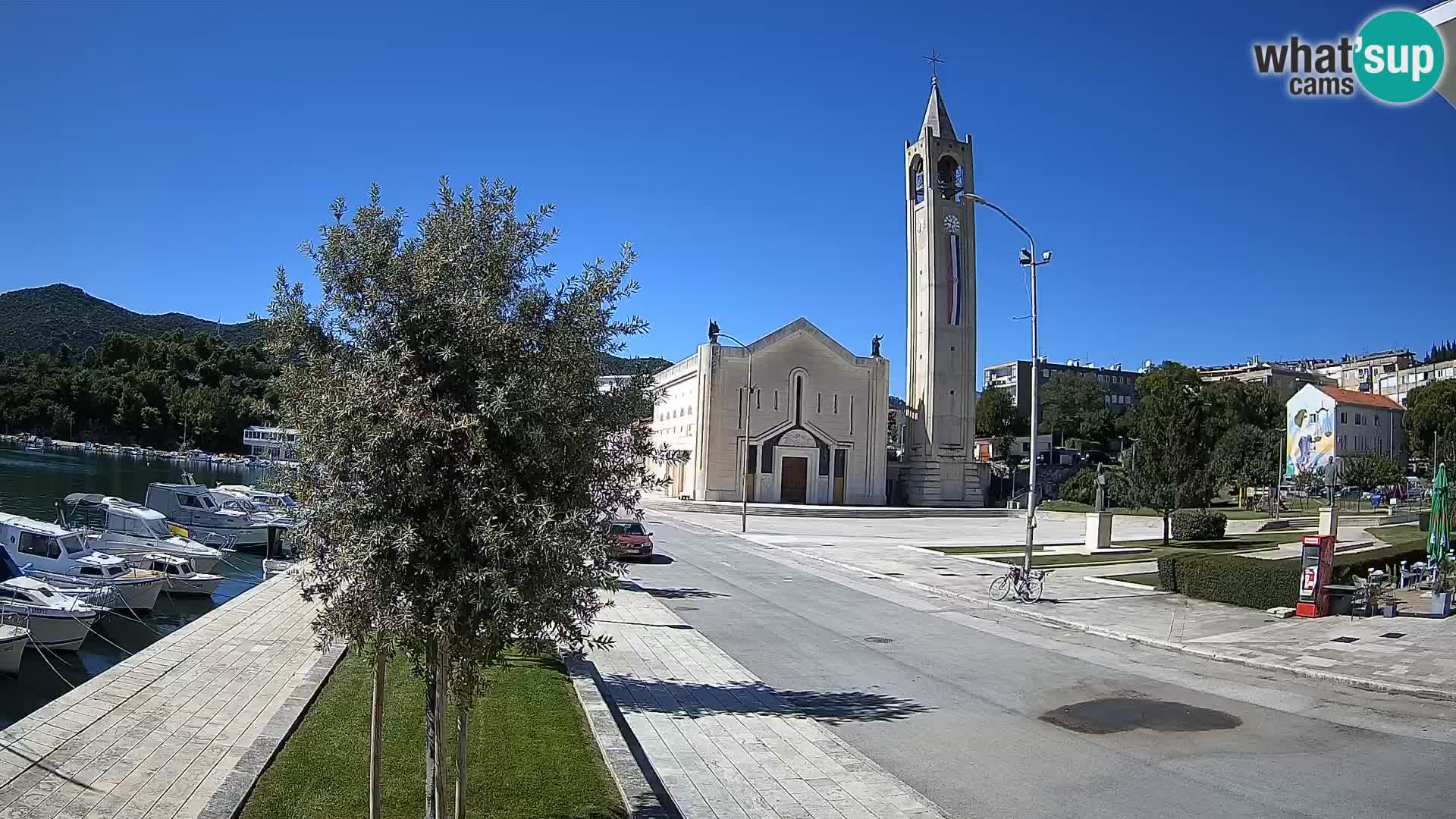 Spletna kamera Ploče | Osupljiv pogled na Rivo in katedralo
