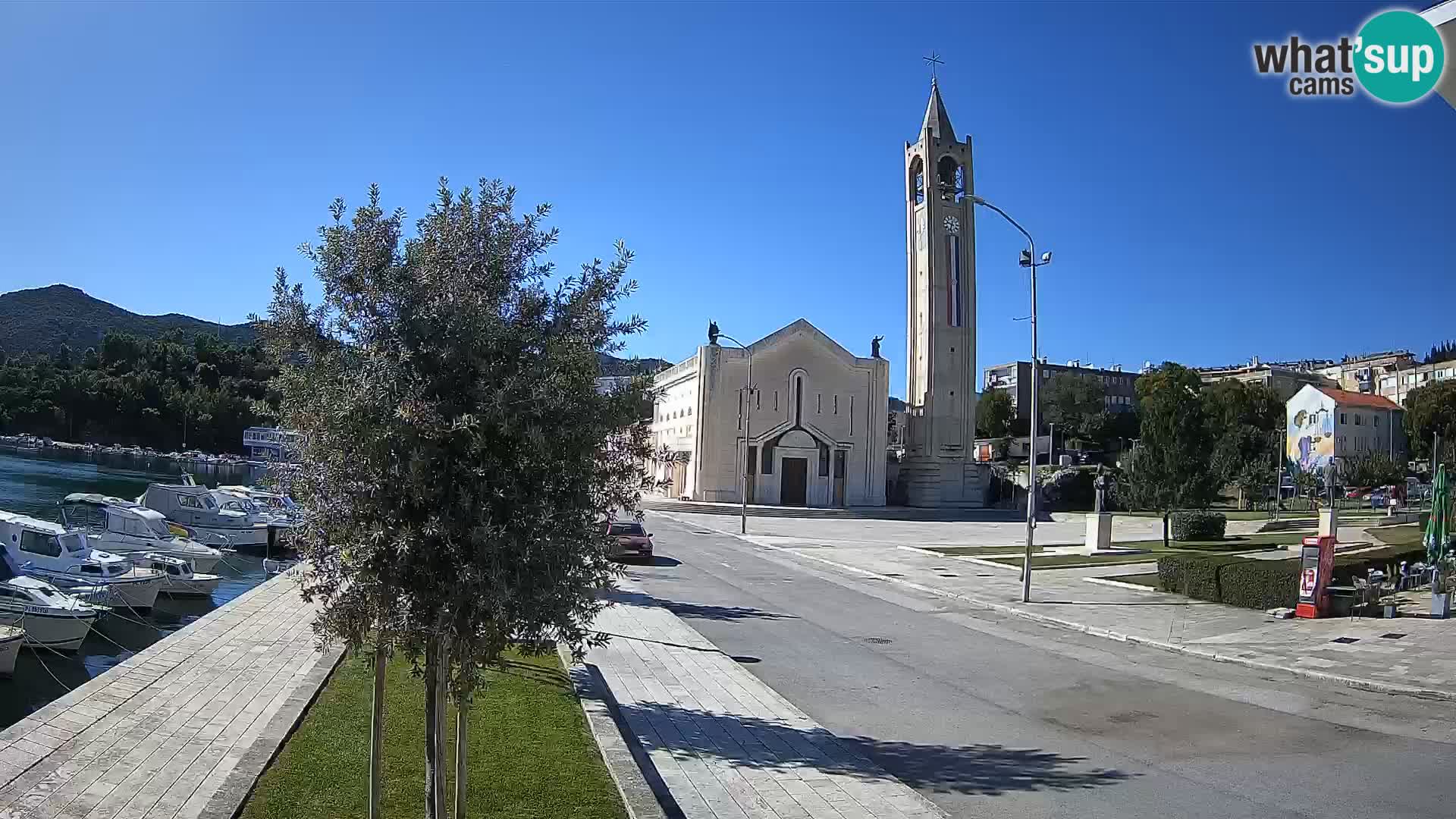 Webcam Ploče | Fesselnde Ausblicke auf Riva und die Kathedrale