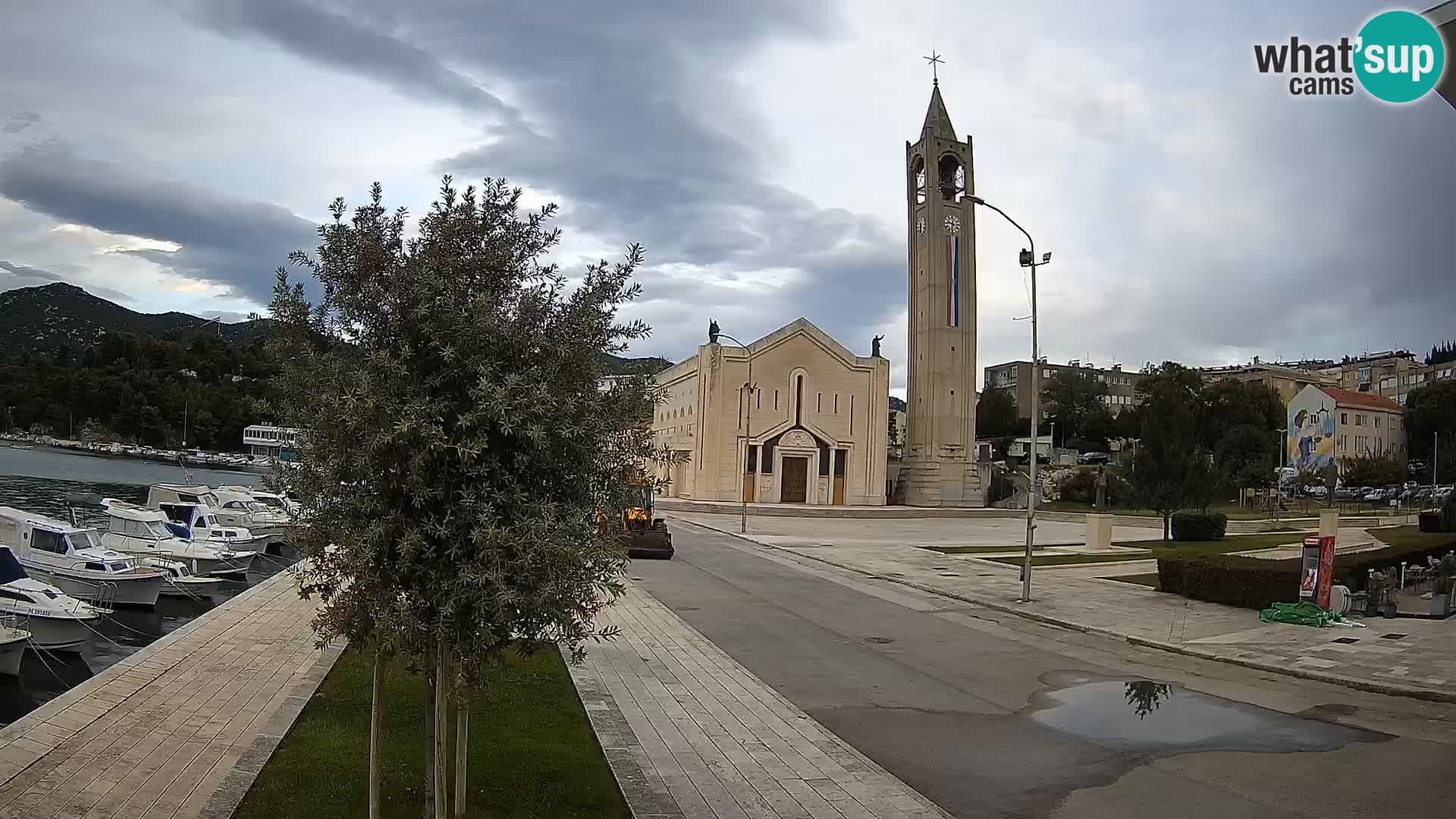 Livecam Ploce | Vues captivantes sur Riva et la cathédrale