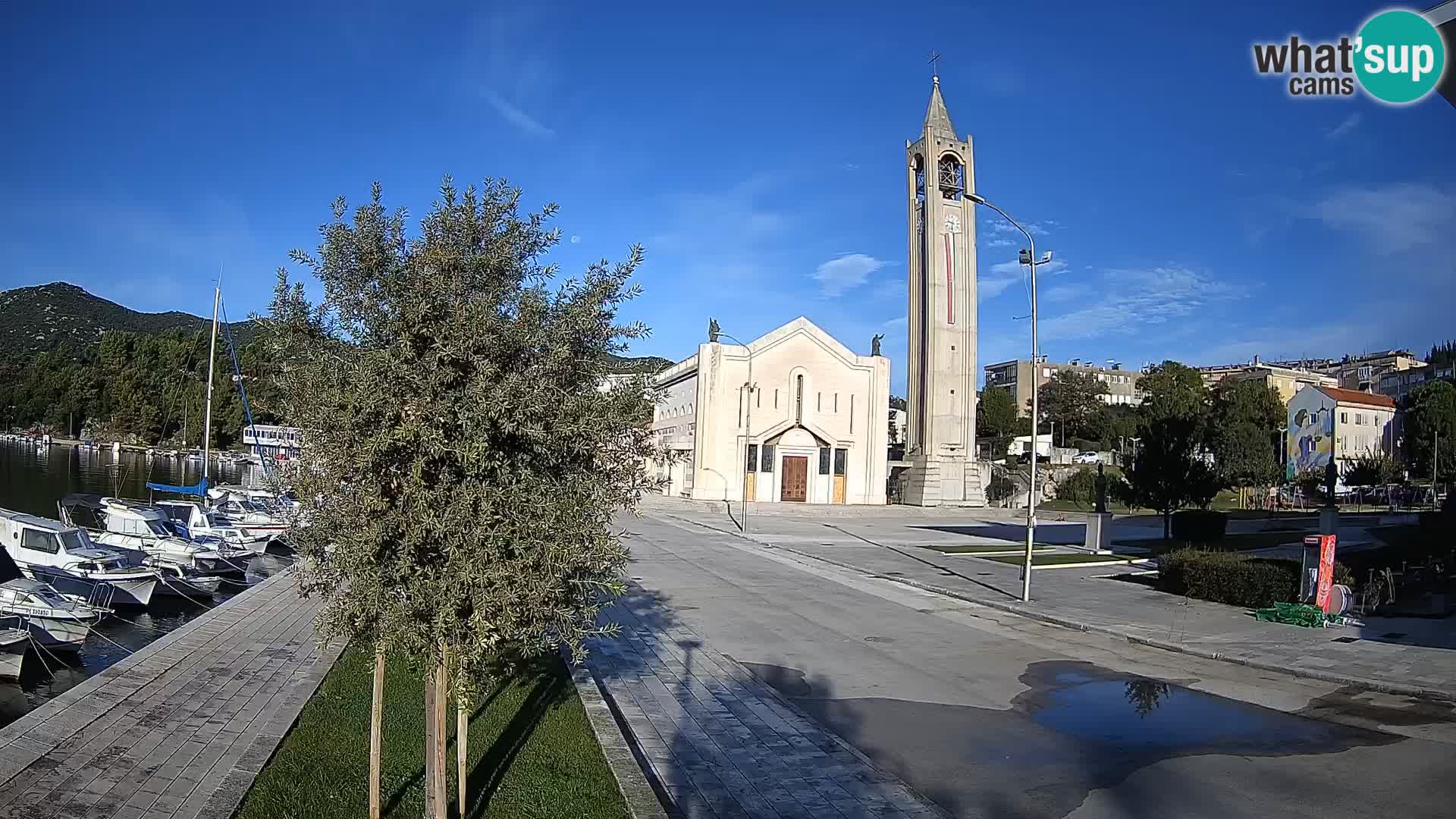 Livecam Ploce | Vues captivantes sur Riva et la cathédrale
