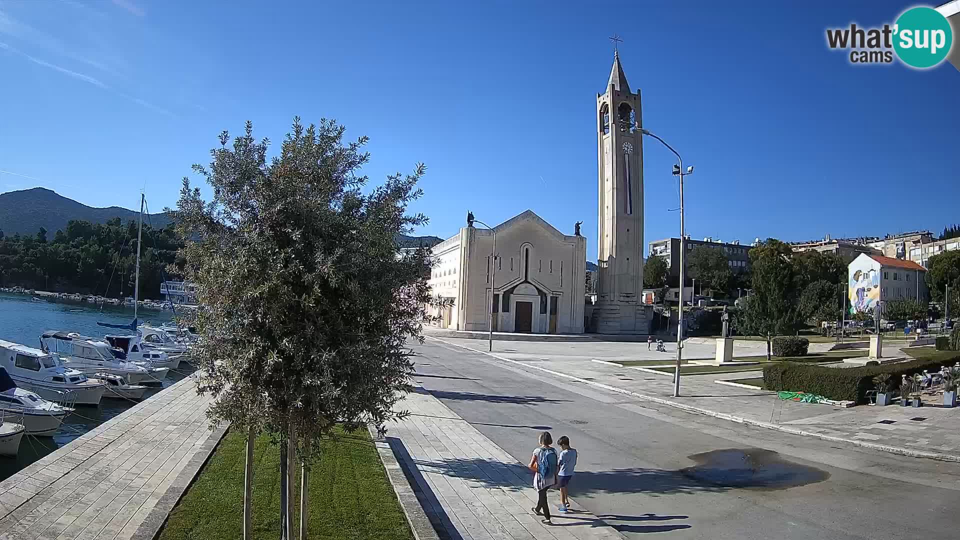 Web kamera Ploče | Očaravajući pogled na Rivu i Katedralu
