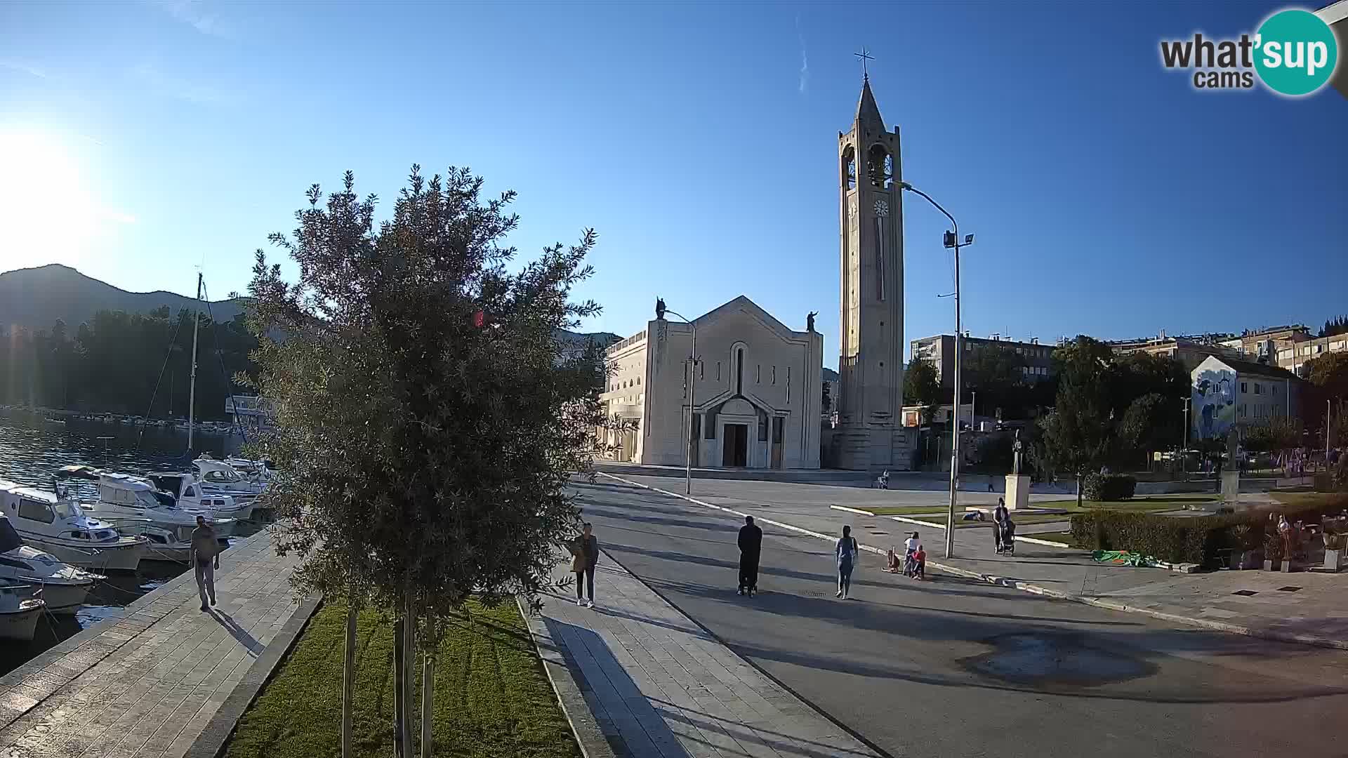 Web kamera Ploče | Očaravajući pogled na Rivu i Katedralu