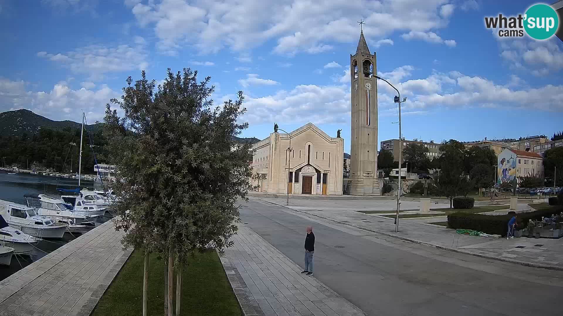 Spletna kamera Ploče | Osupljiv pogled na Rivo in katedralo