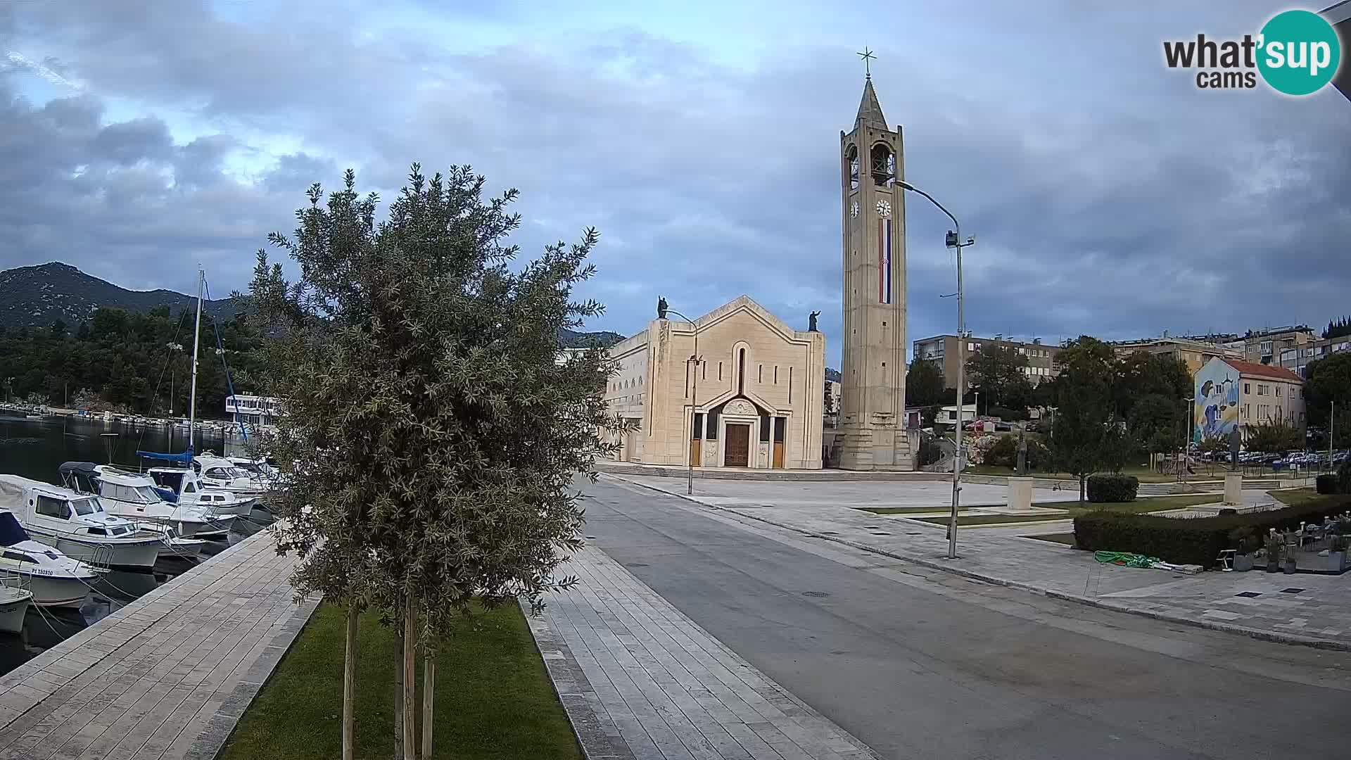 Livecam Ploce | Vues captivantes sur Riva et la cathédrale
