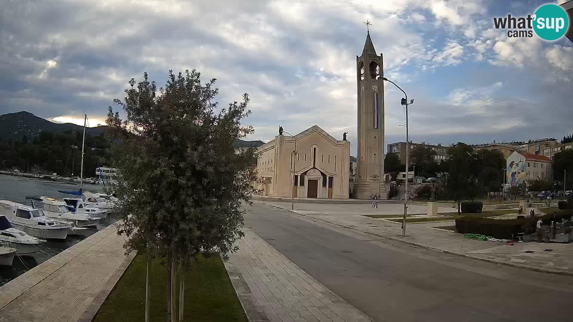 Livecam Ploce | Vues captivantes sur Riva et la cathédrale