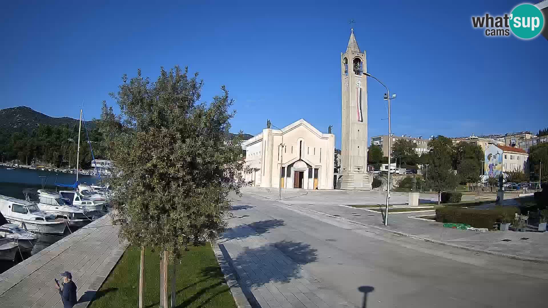Livecam Ploce | Vues captivantes sur Riva et la cathédrale