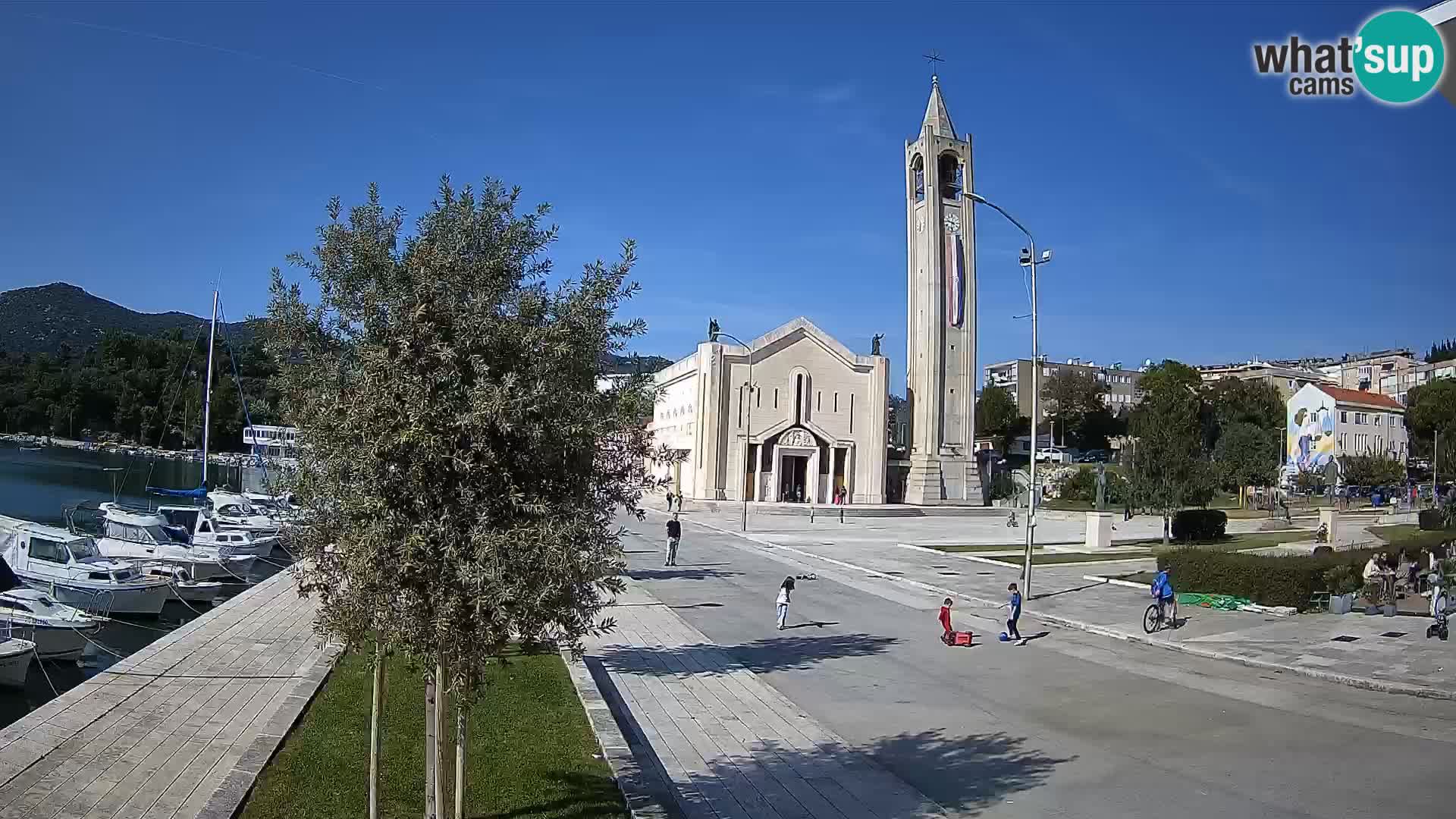 Livecam Ploce | Vues captivantes sur Riva et la cathédrale