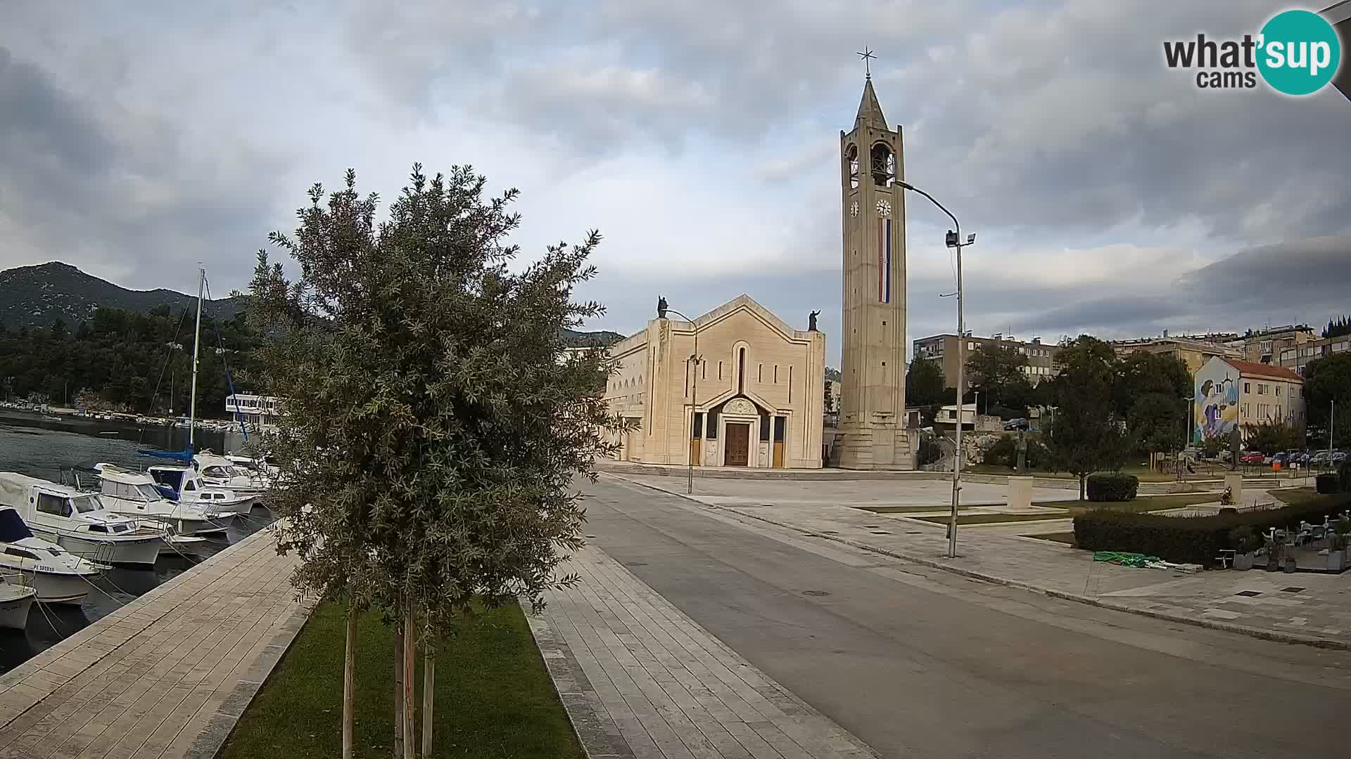 Livecam Ploce | Vues captivantes sur Riva et la cathédrale