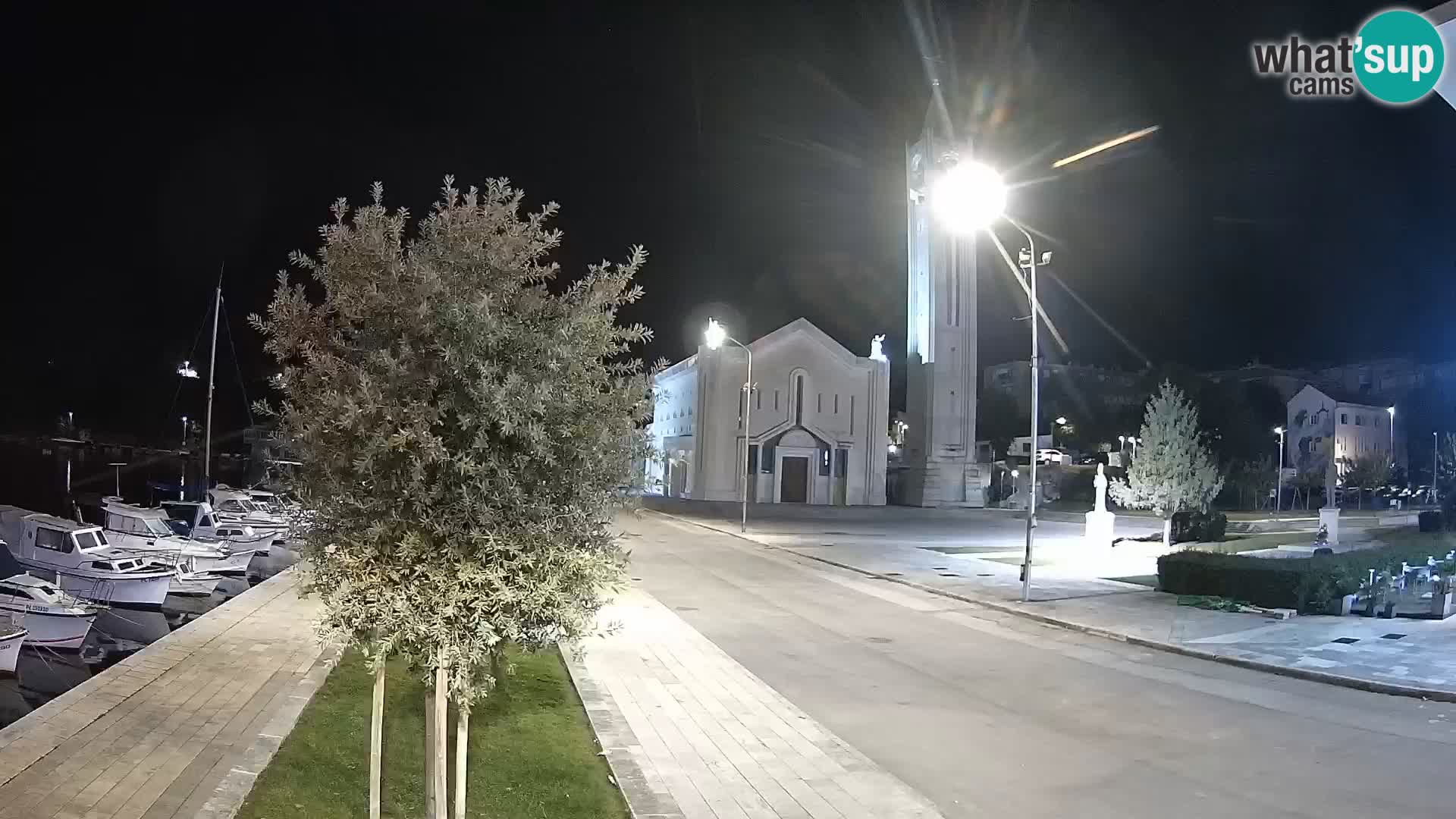 Spletna kamera Ploče | Osupljiv pogled na Rivo in katedralo