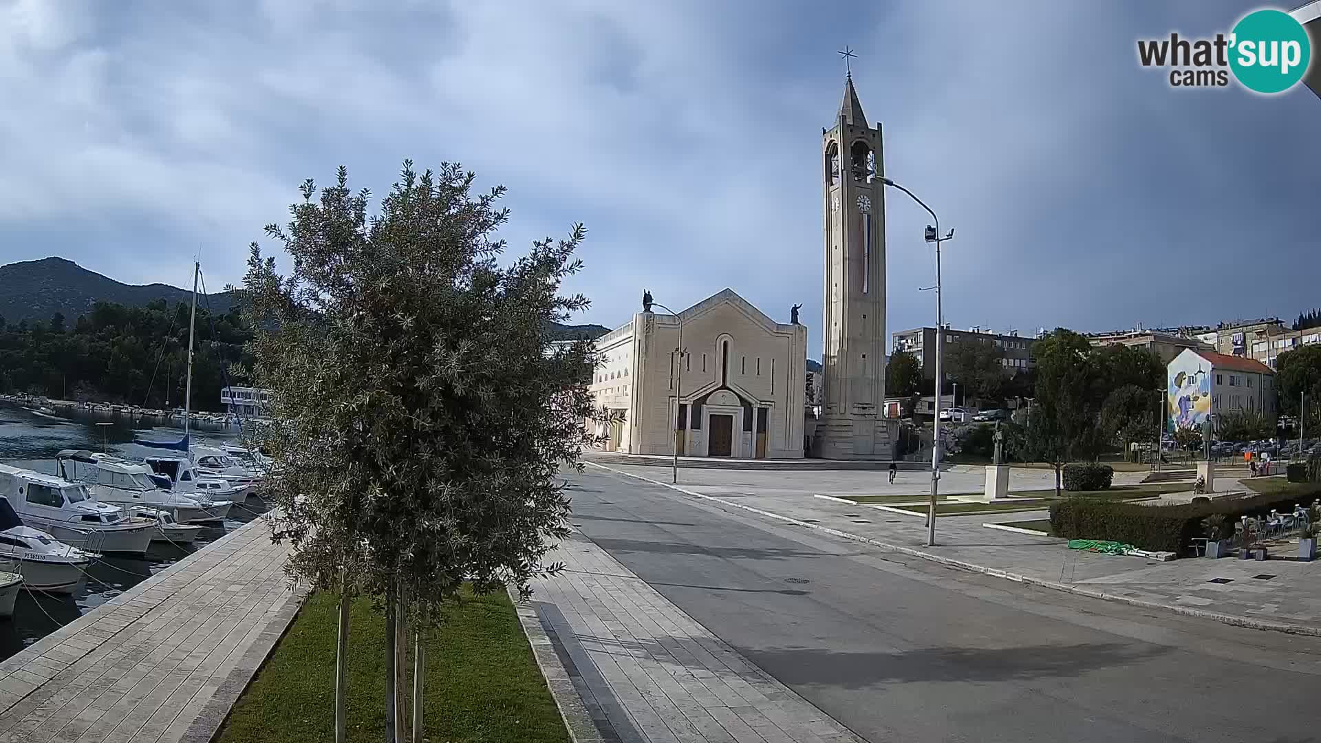 Livecam Ploce | Vues captivantes sur Riva et la cathédrale