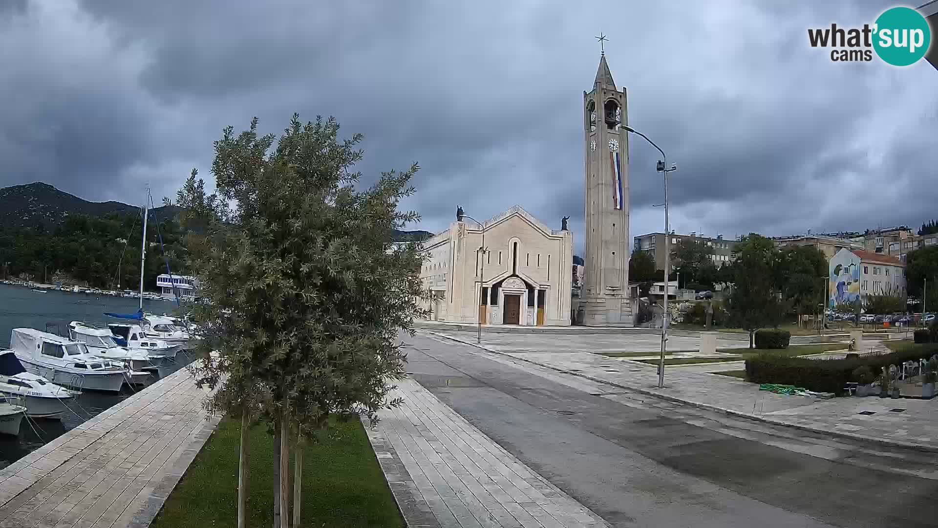 Spletna kamera Ploče | Osupljiv pogled na Rivo in katedralo