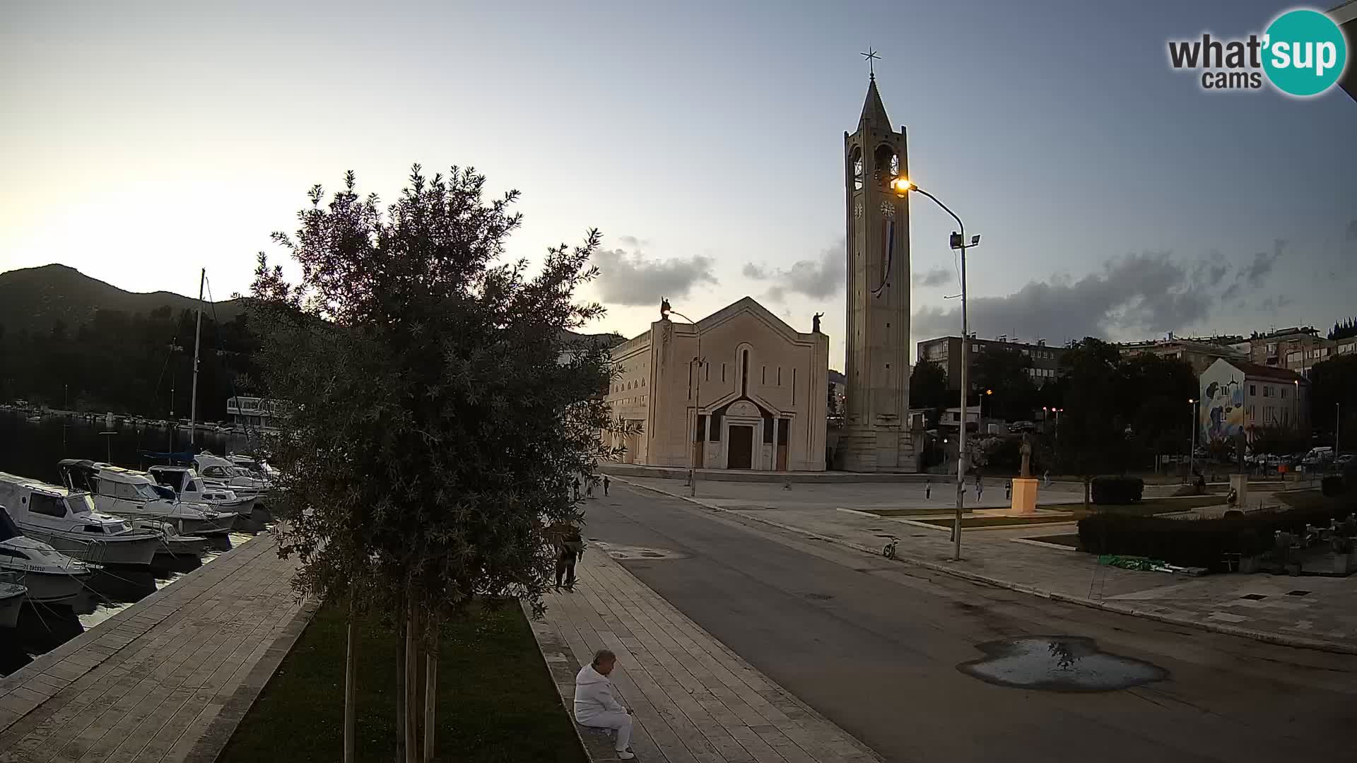 Livecam Ploce | Vues captivantes sur Riva et la cathédrale
