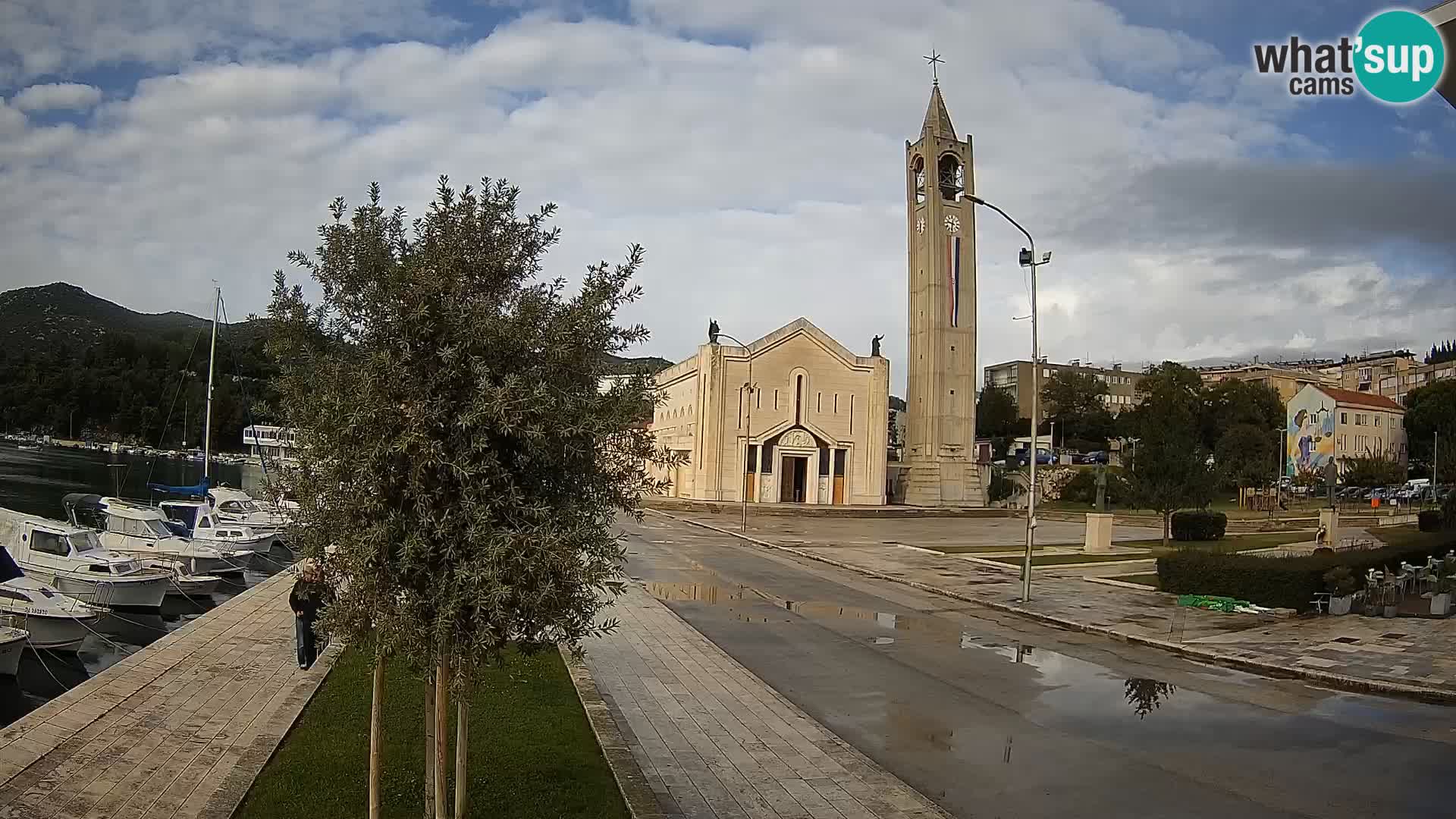 Livecam Ploce | Vues captivantes sur Riva et la cathédrale