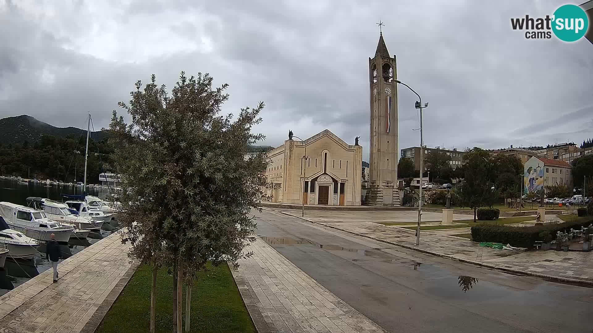 Livecam Ploce | Vues captivantes sur Riva et la cathédrale