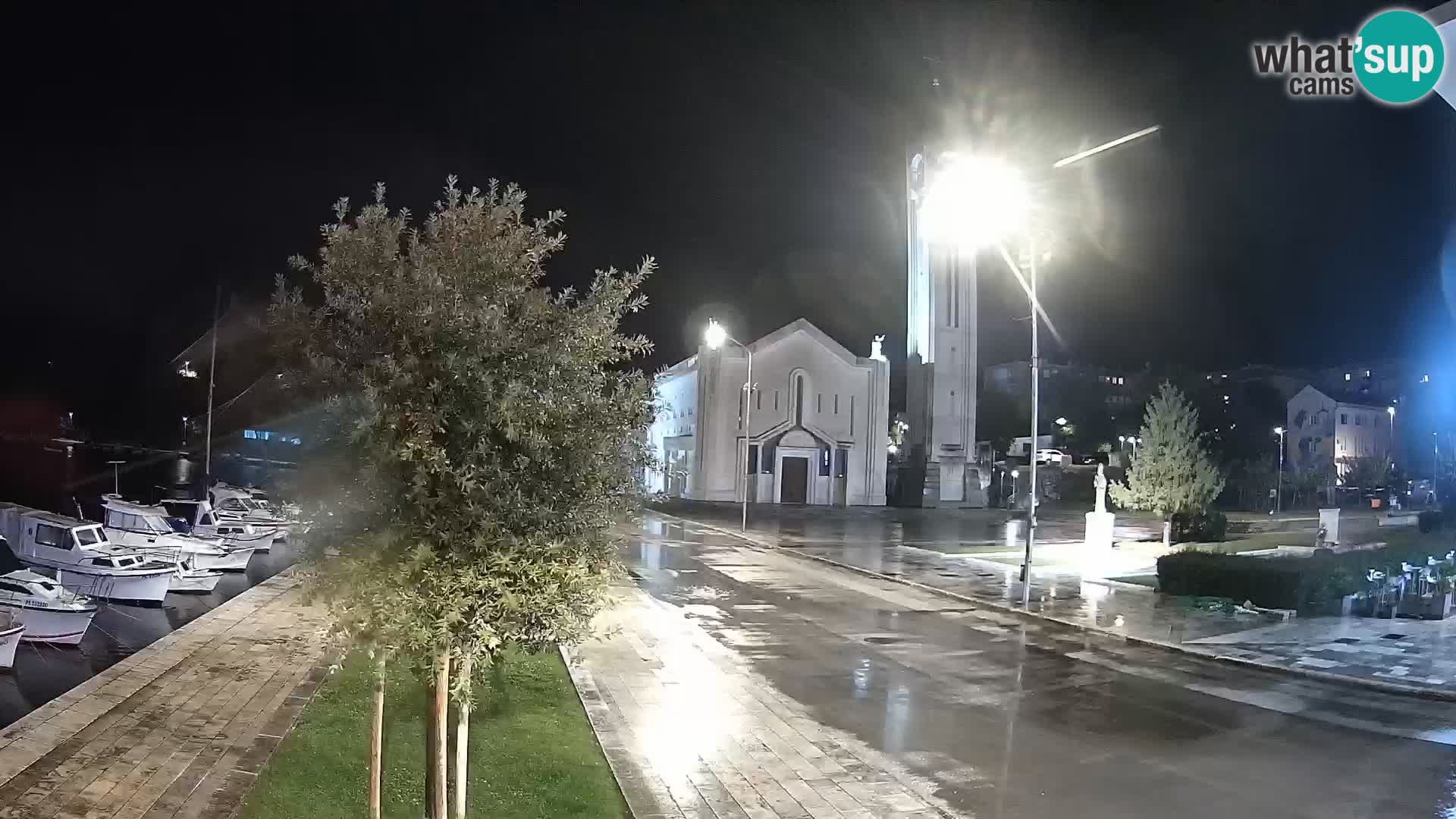 Spletna kamera Ploče | Osupljiv pogled na Rivo in katedralo