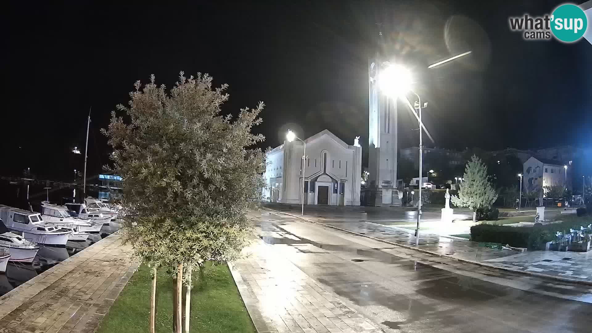 Spletna kamera Ploče | Osupljiv pogled na Rivo in katedralo