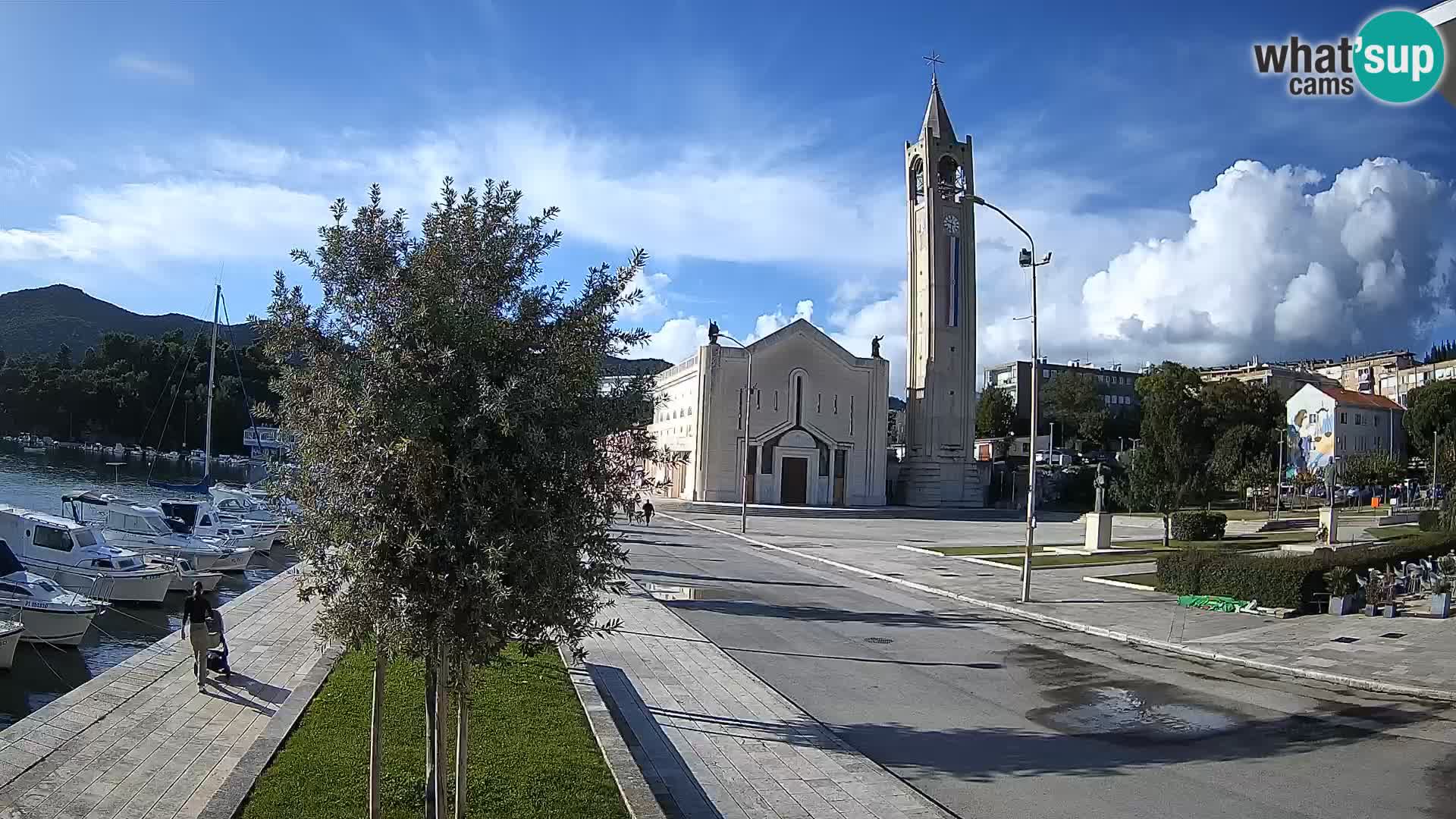 Livecam Ploce | Vues captivantes sur Riva et la cathédrale