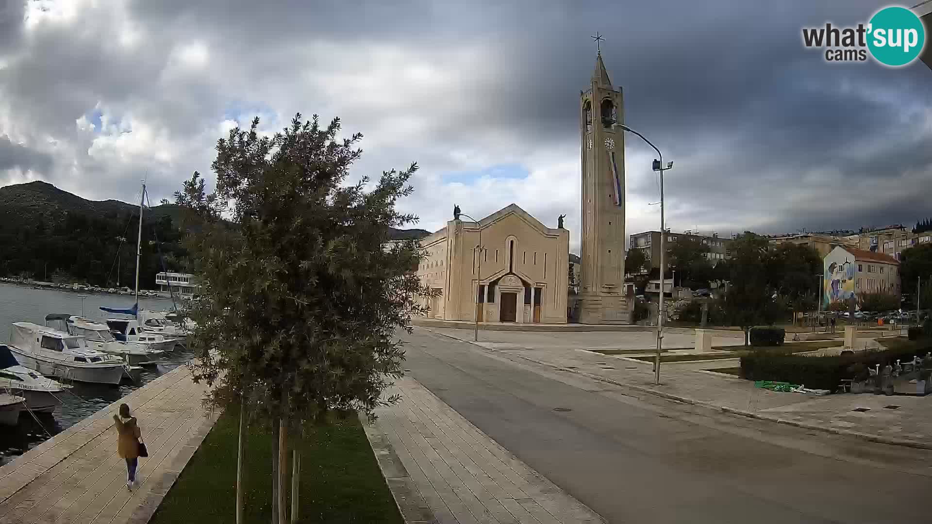 Livecam Ploce | Vues captivantes sur Riva et la cathédrale