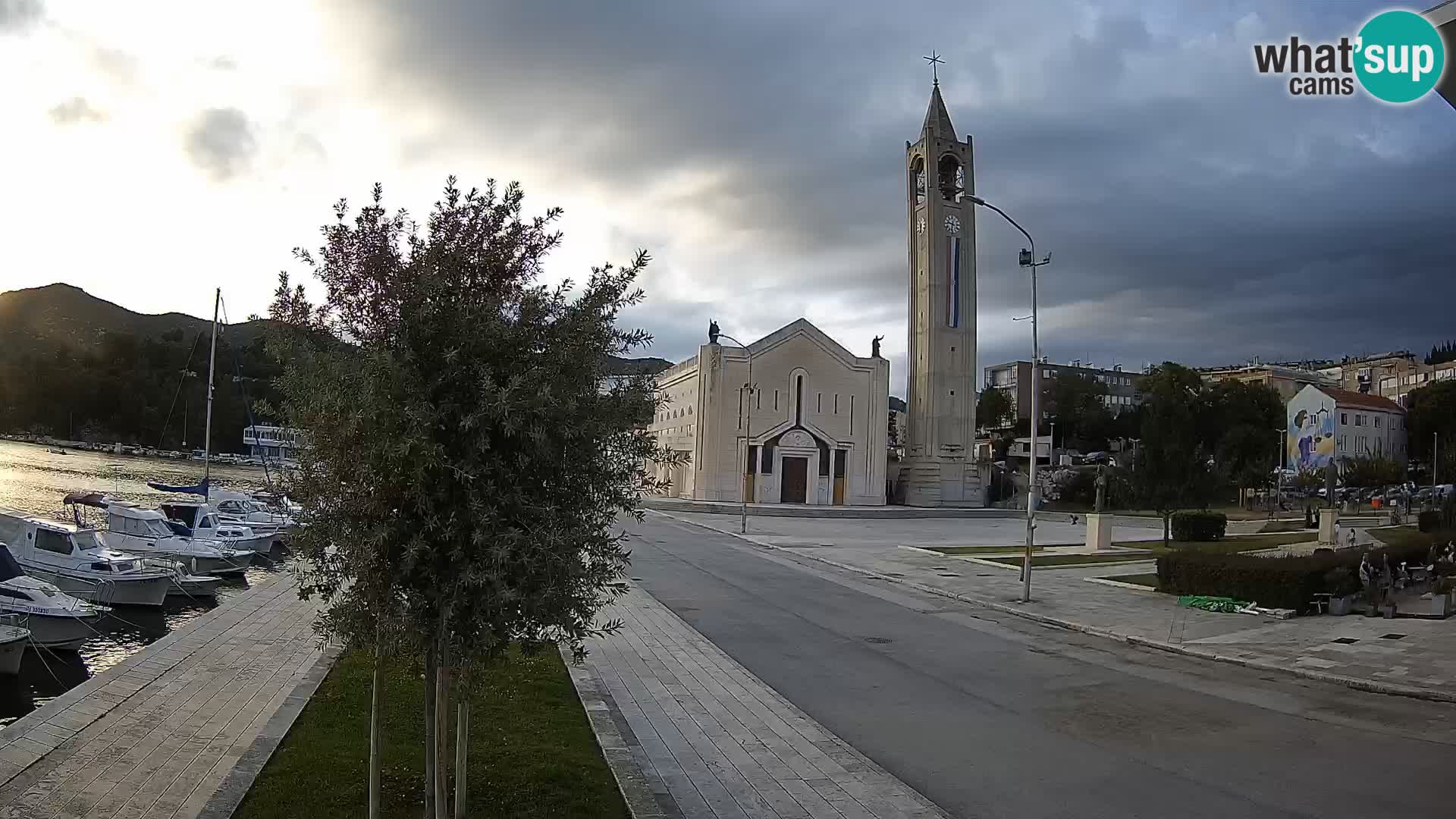 Livecam Ploce | Vues captivantes sur Riva et la cathédrale