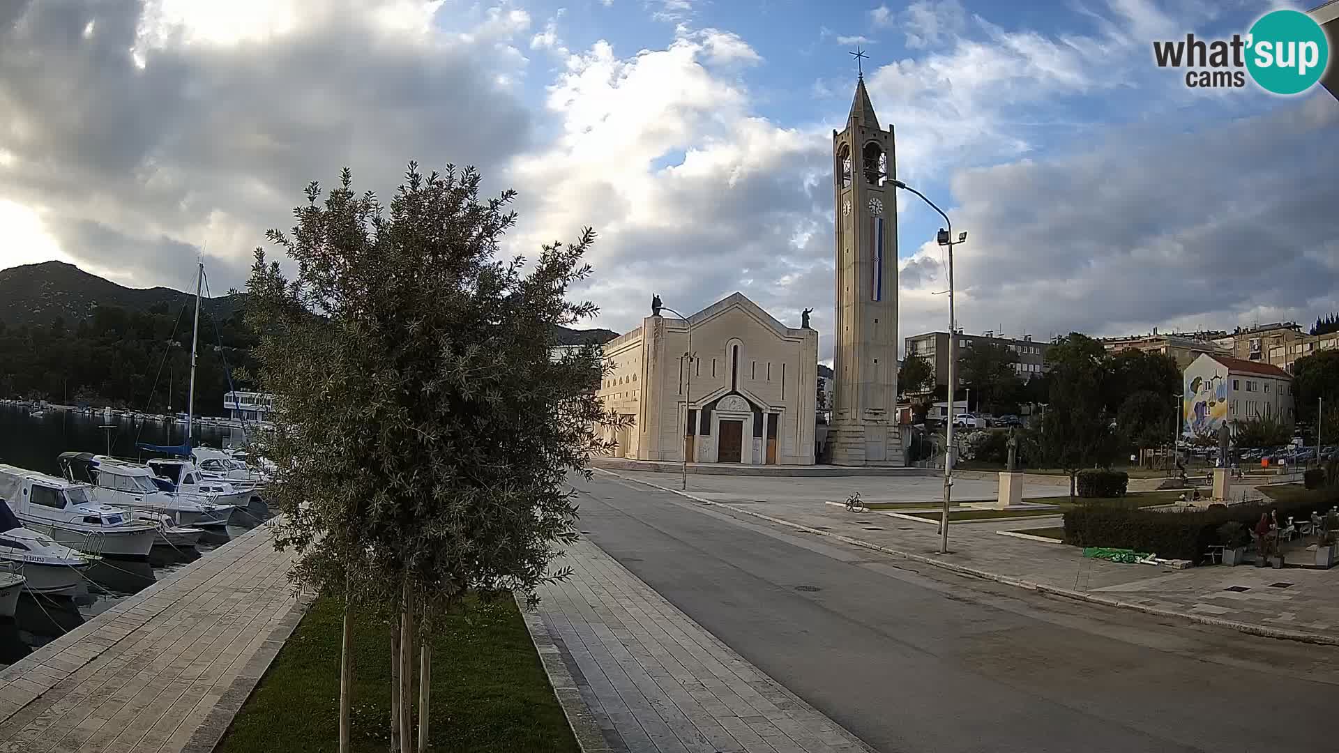 Spletna kamera Ploče | Osupljiv pogled na Rivo in katedralo