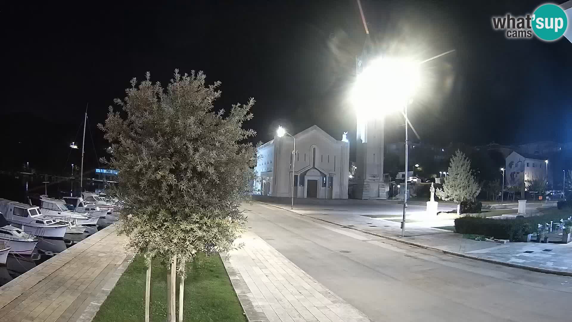 Spletna kamera Ploče | Osupljiv pogled na Rivo in katedralo