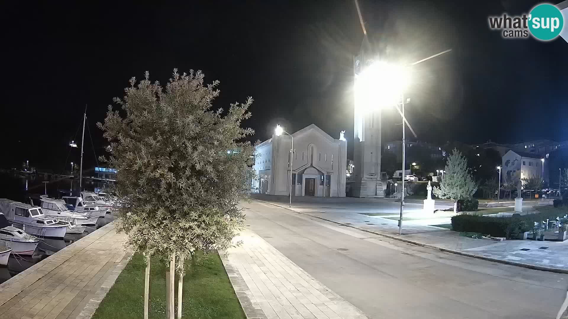 Spletna kamera Ploče | Osupljiv pogled na Rivo in katedralo