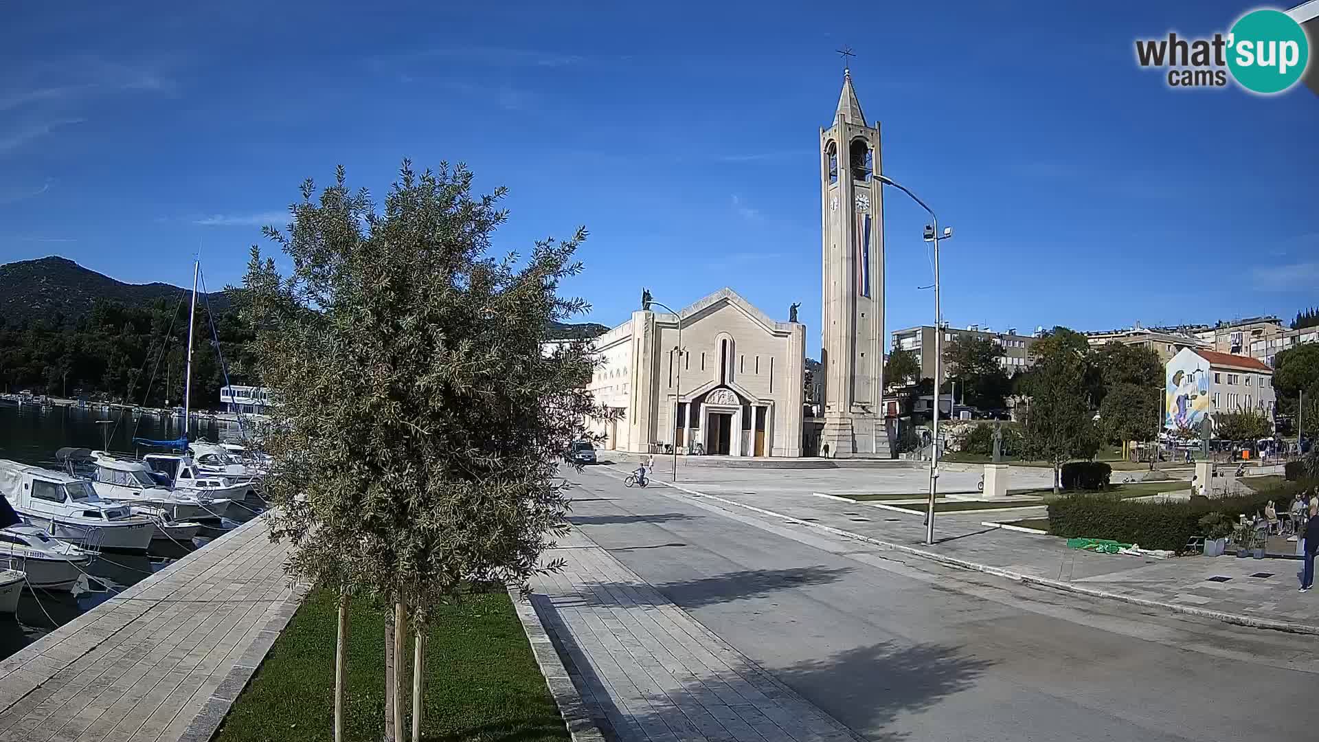 Spletna kamera Ploče | Osupljiv pogled na Rivo in katedralo