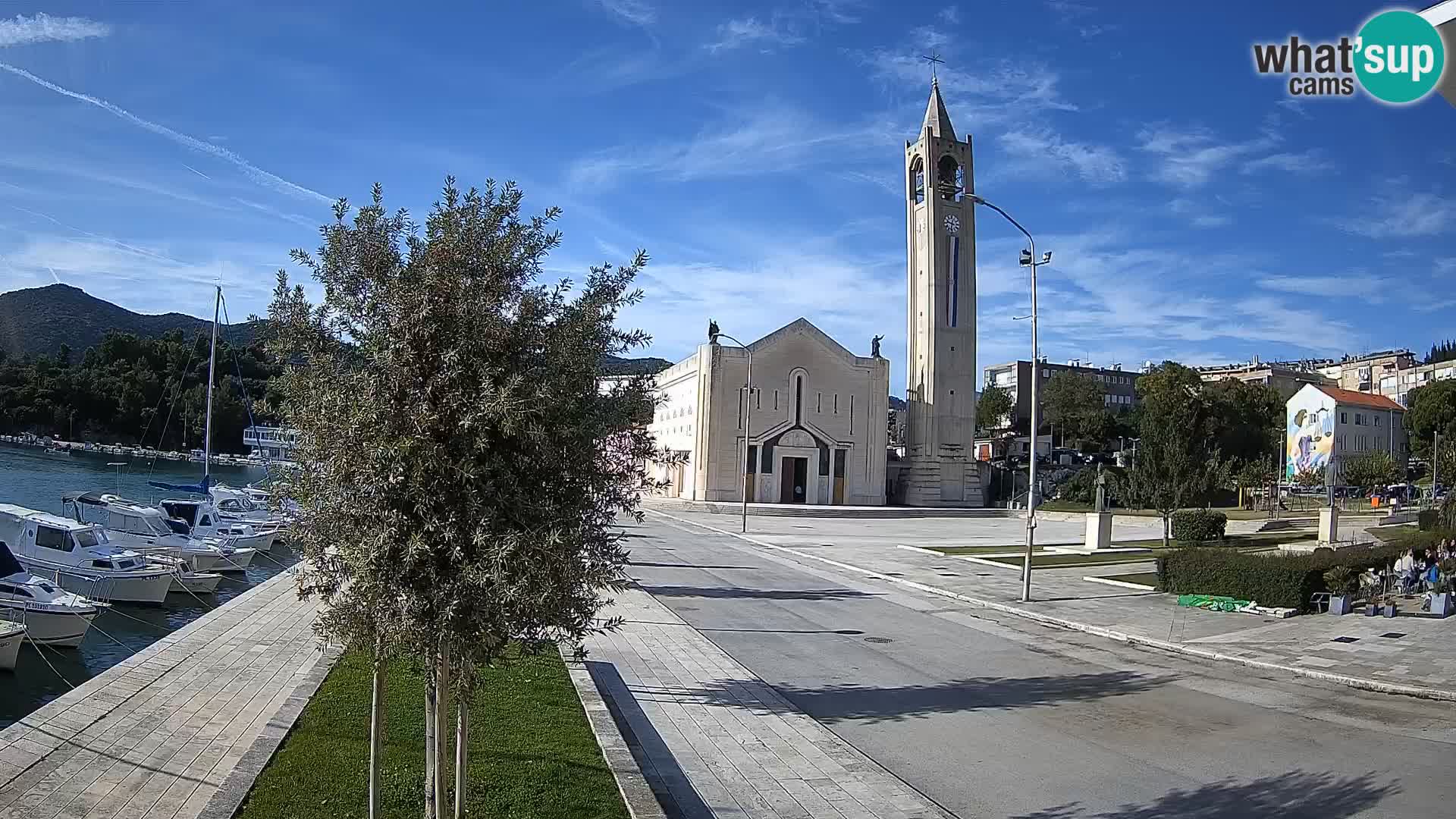 Spletna kamera Ploče | Osupljiv pogled na Rivo in katedralo