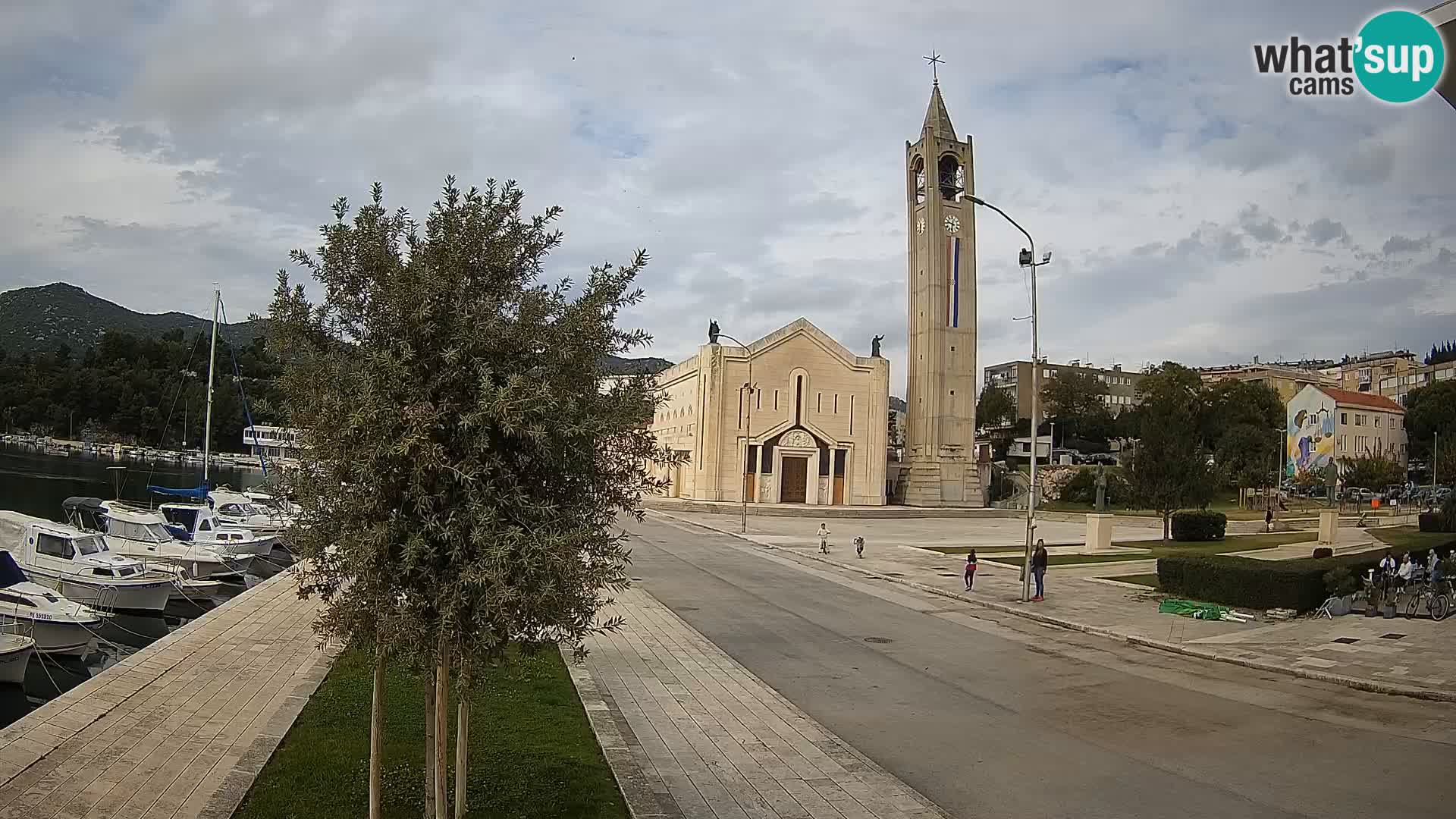 Livecam Ploce | Vues captivantes sur Riva et la cathédrale