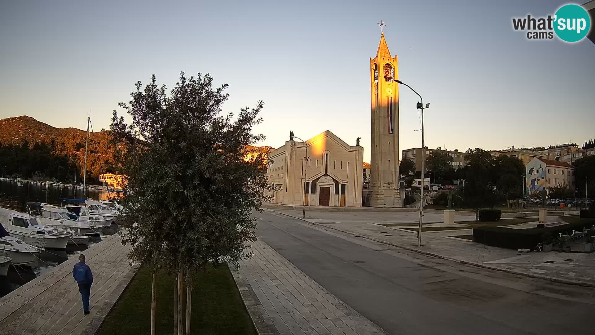 Web kamera Ploče | Očaravajući pogled na Rivu i Katedralu