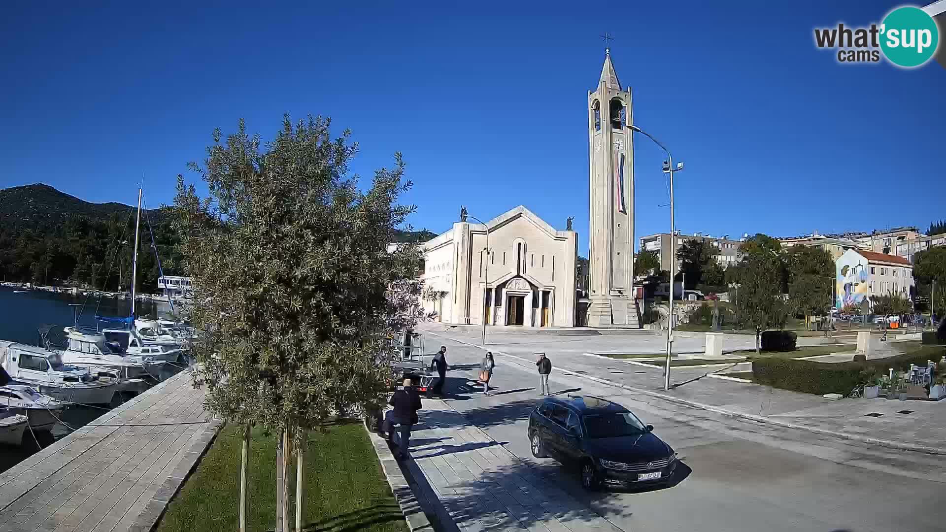 Livecam Ploce | Vues captivantes sur Riva et la cathédrale