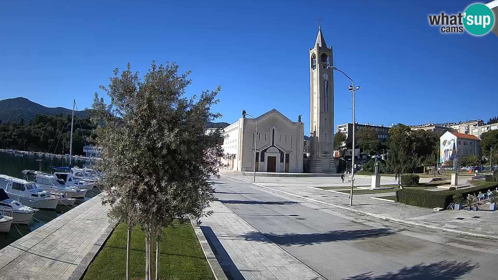 Livecam Ploce | Vues captivantes sur Riva et la cathédrale